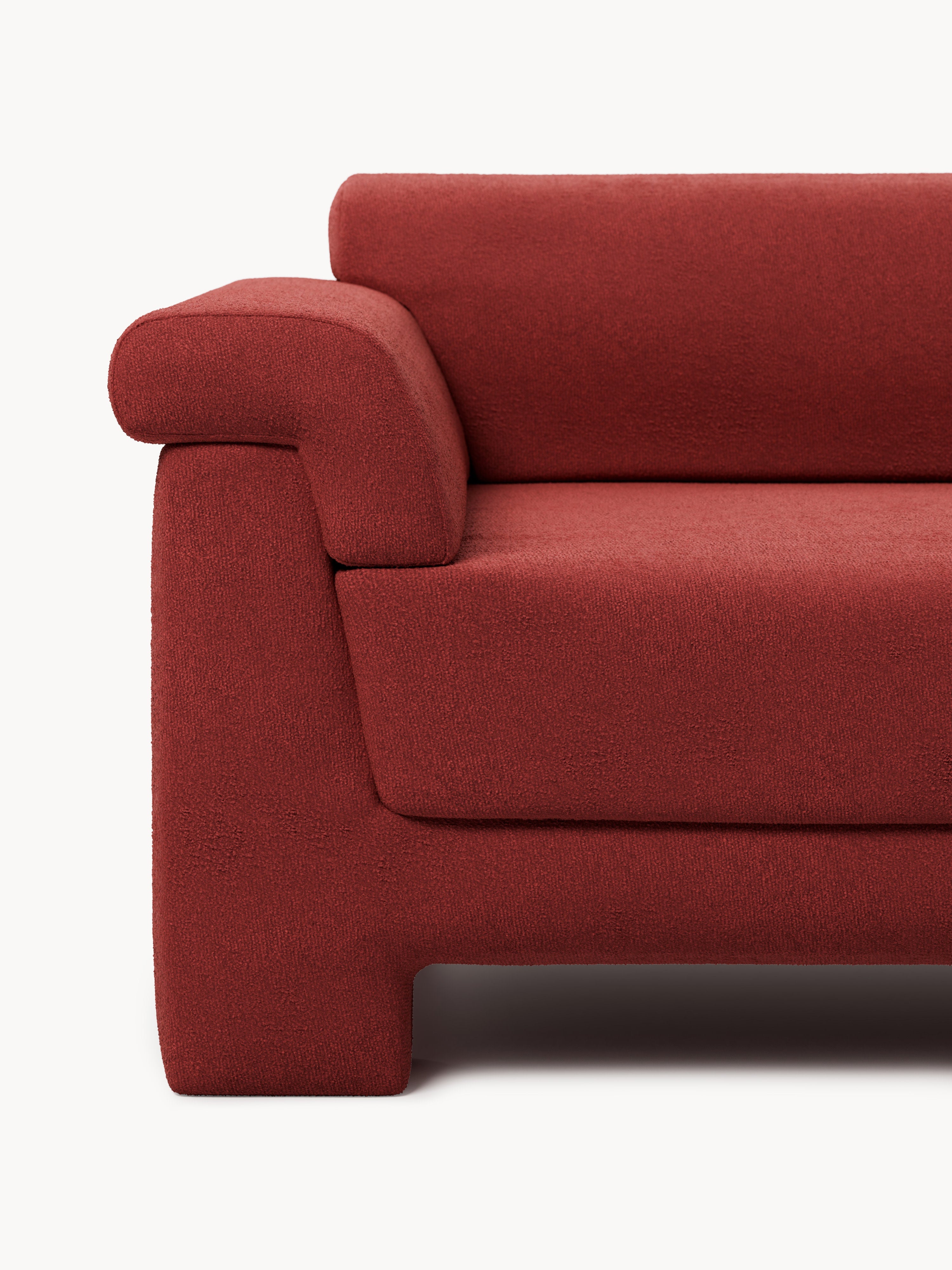 Bouclé-Sofa Atlas (3-Sitzer)