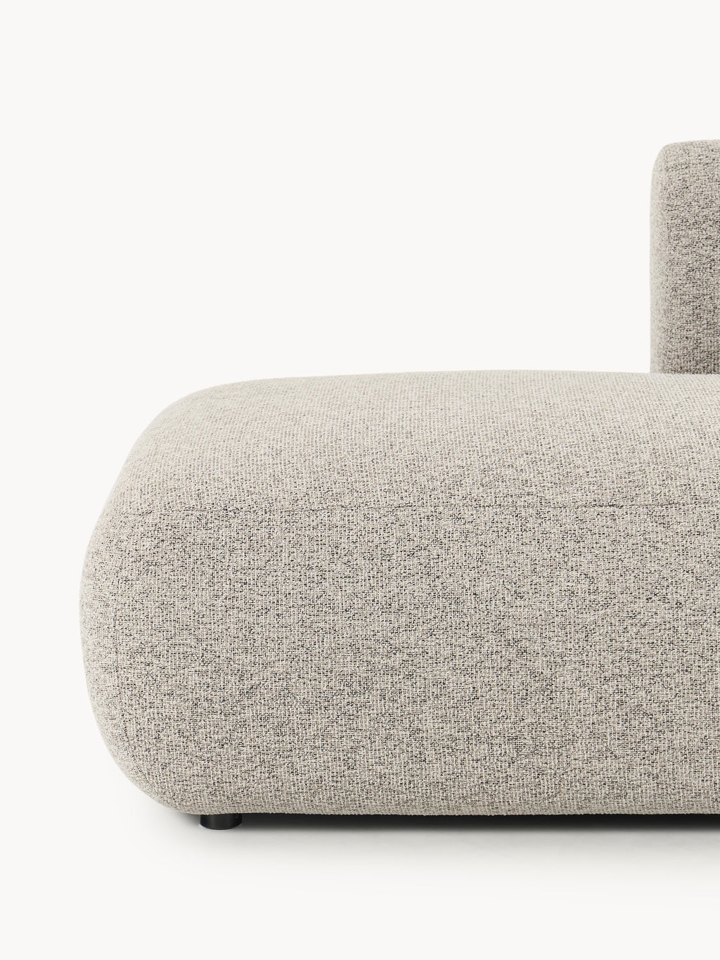 Modulares Bouclé-Ecksofa Sofia (4-Sitzer)