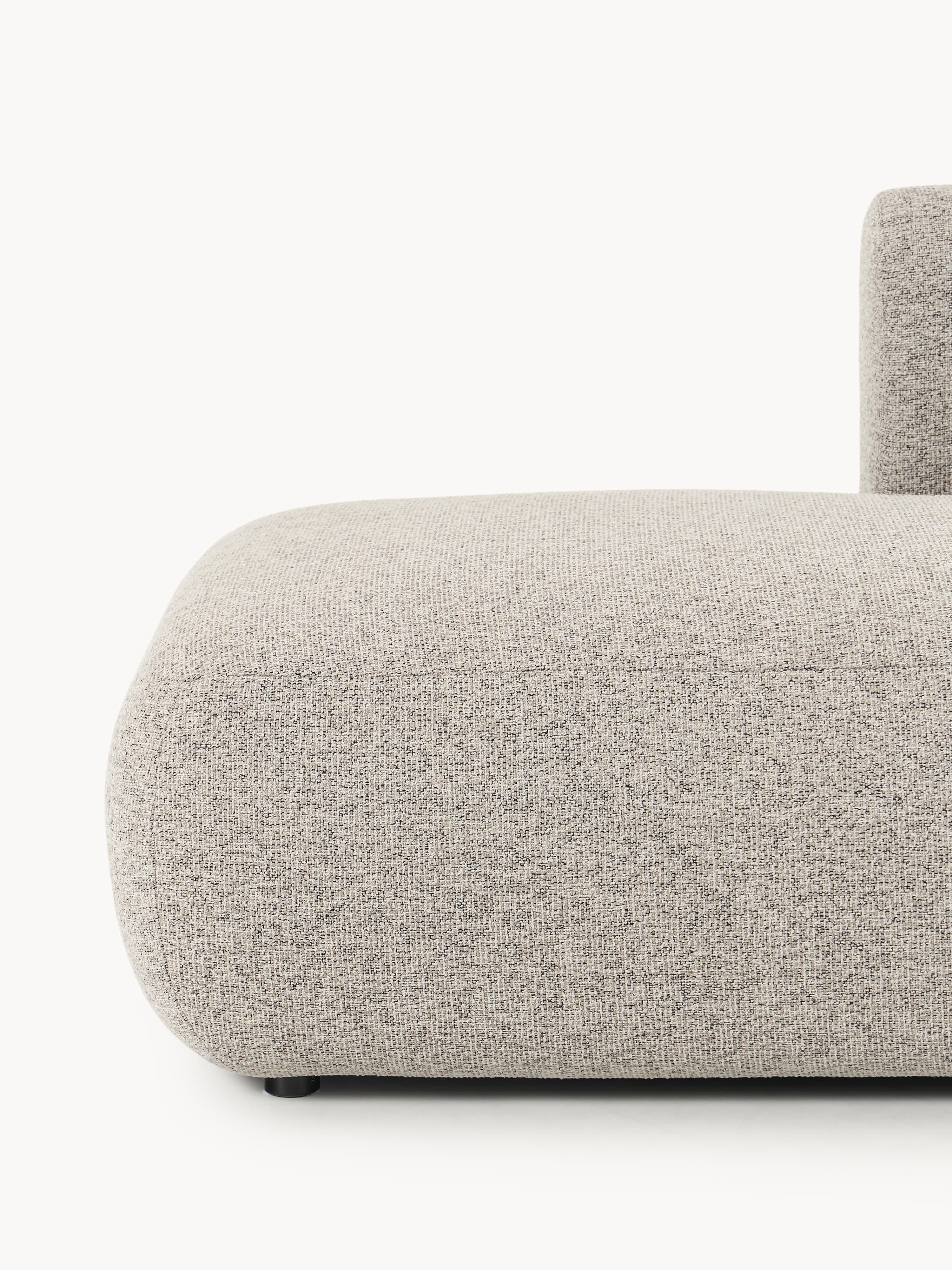 Modulares Bouclé-Ecksofa Sofia (4-Sitzer)