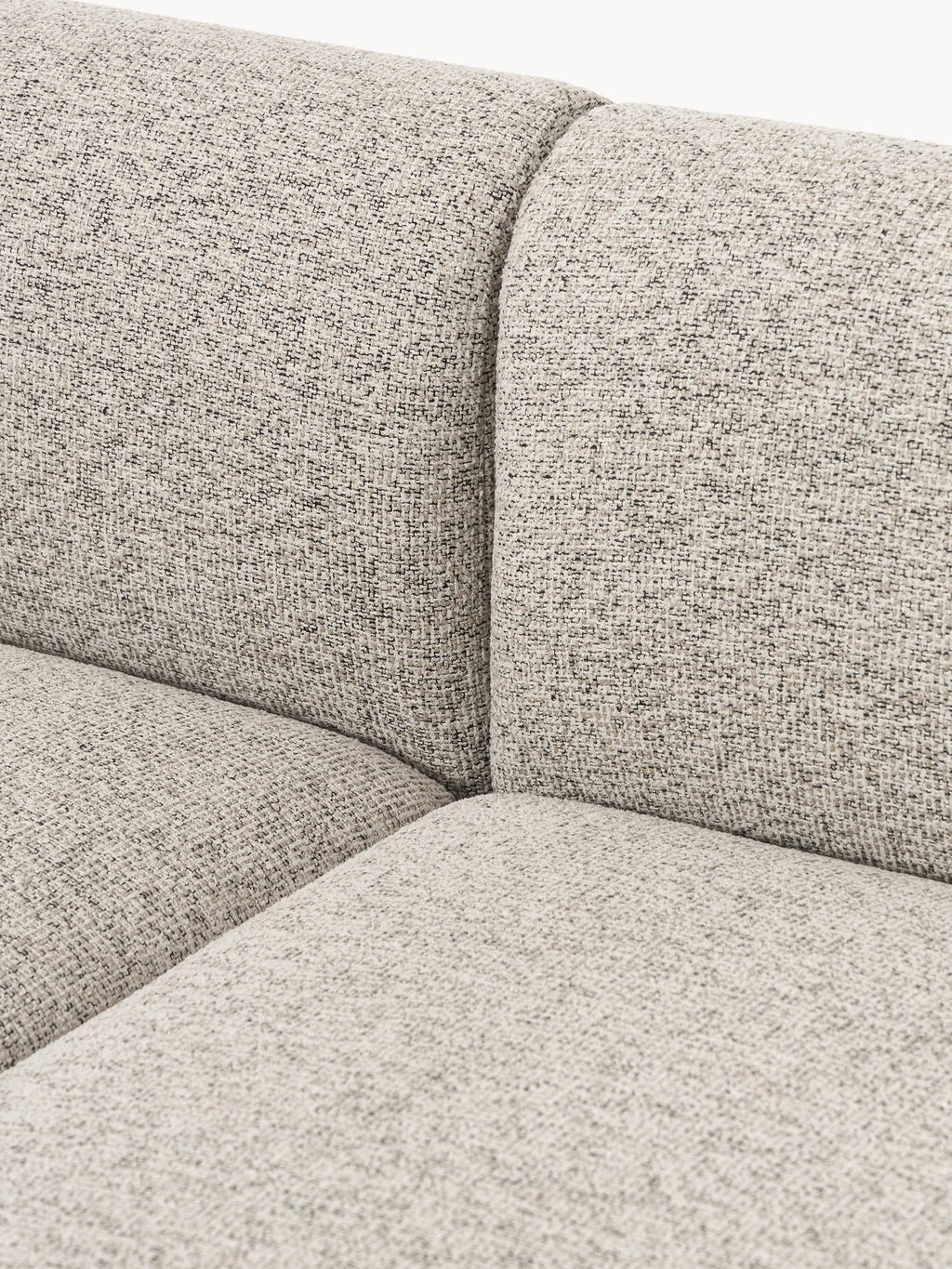Modulares Bouclé-Ecksofa Sofia (4-Sitzer)