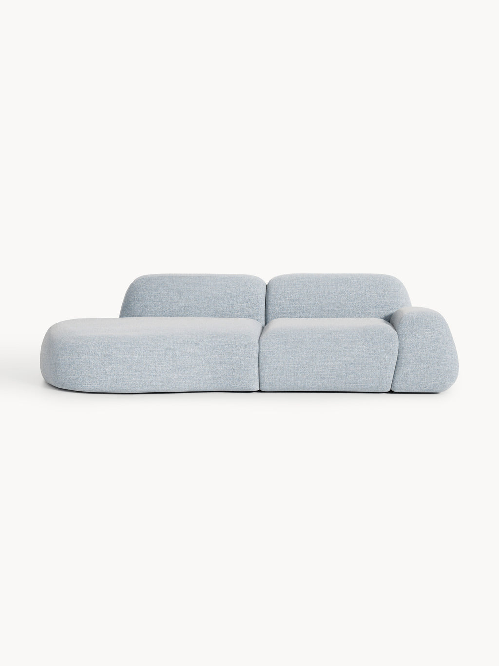 Galeriebild 1 - Modulare Bouclé-Chaise Wolke (3-Sitzer)