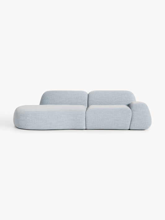 Galeriebild 1 - Modulare Bouclé-Chaise Wolke (3-Sitzer)