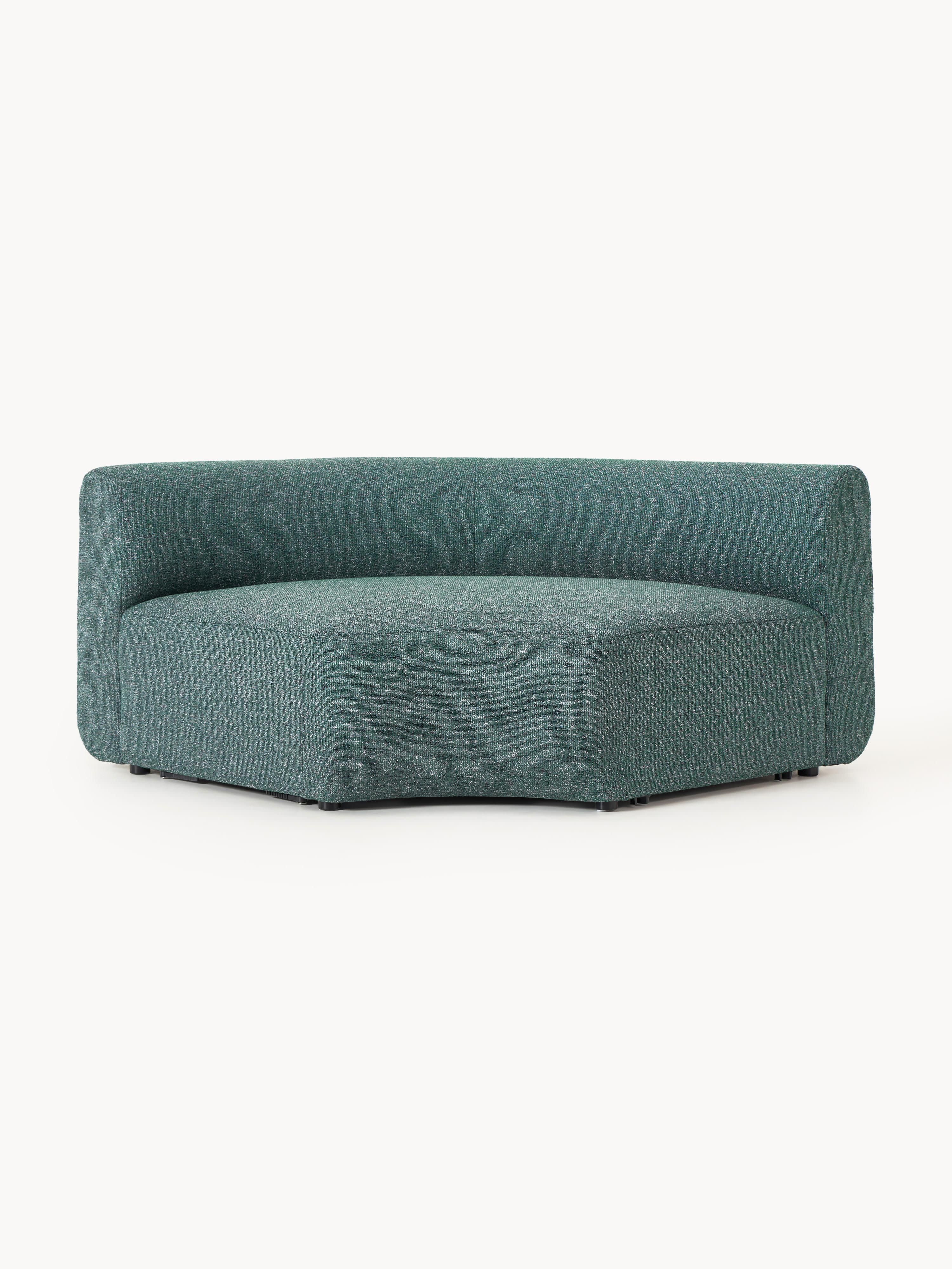 Galeriebild 1 - Rundes Bouclé-Eckmodul Sofia