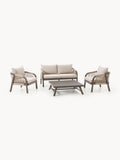Galeriebild 1 - Garten-Lounge-Set Lu aus Akazienholz