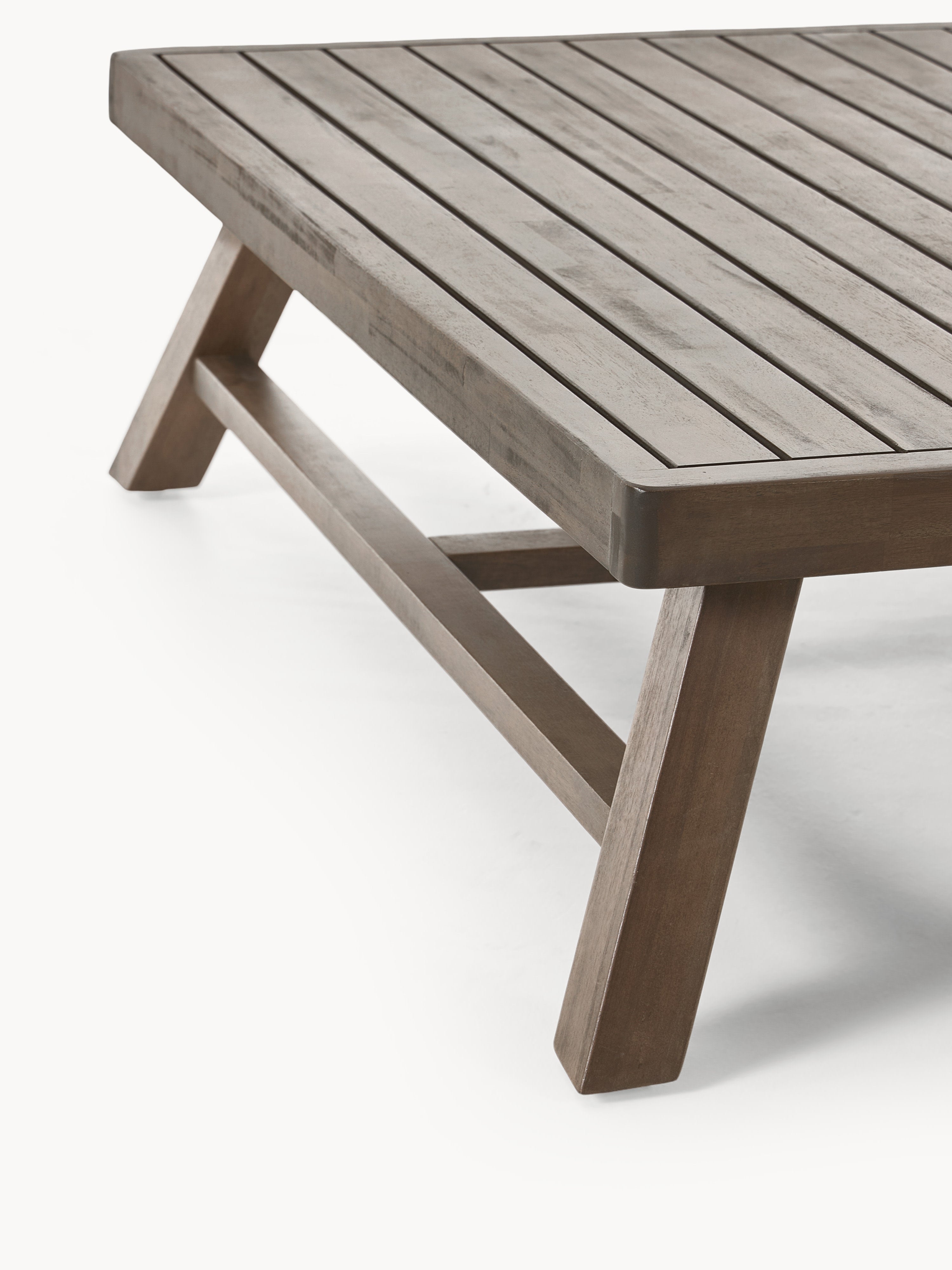 Garten-Lounge-Set Lu aus Akazienholz, 4er-Set