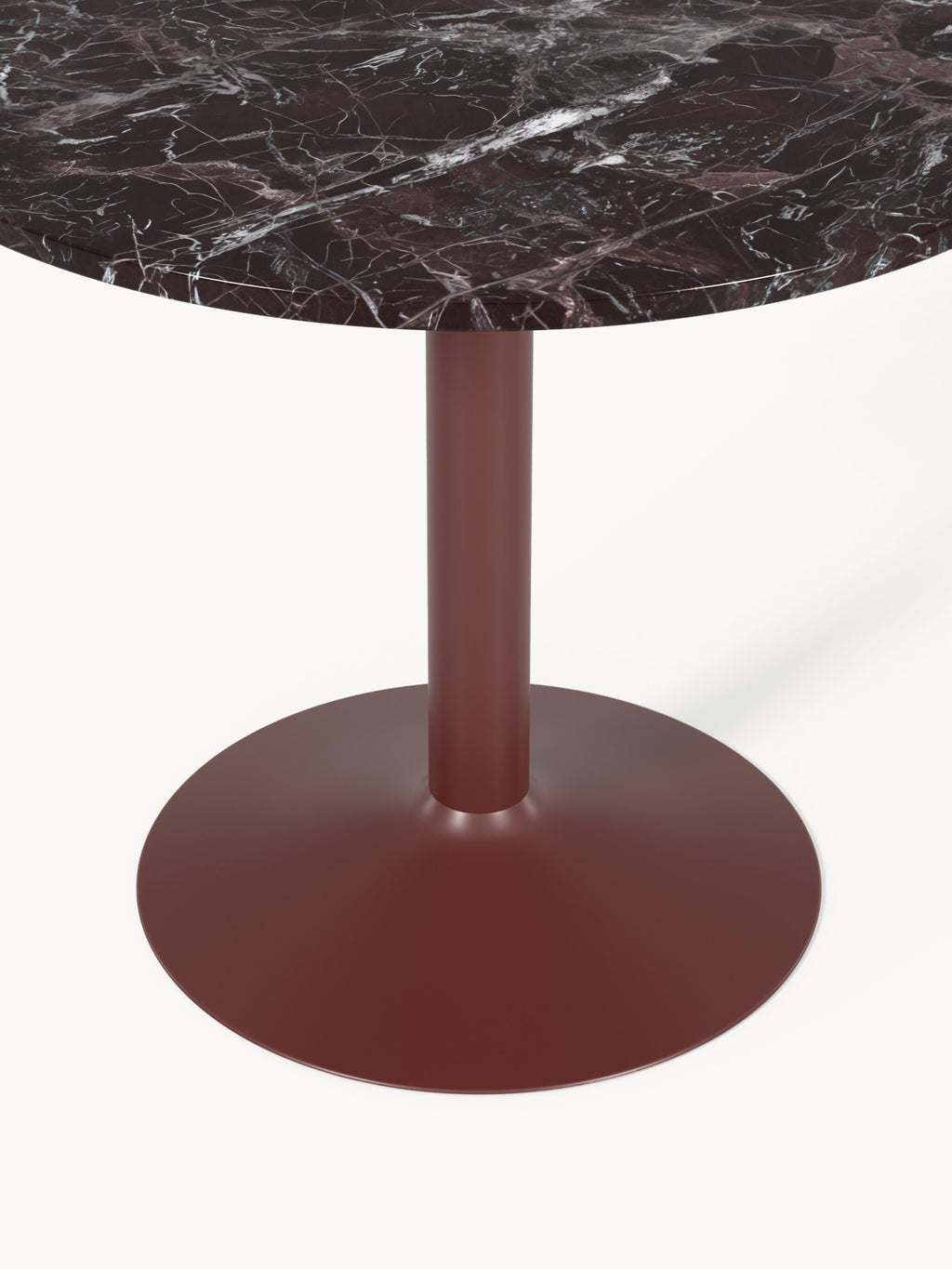 Runder Marmor-Esstisch Miley, Ø 90 cm