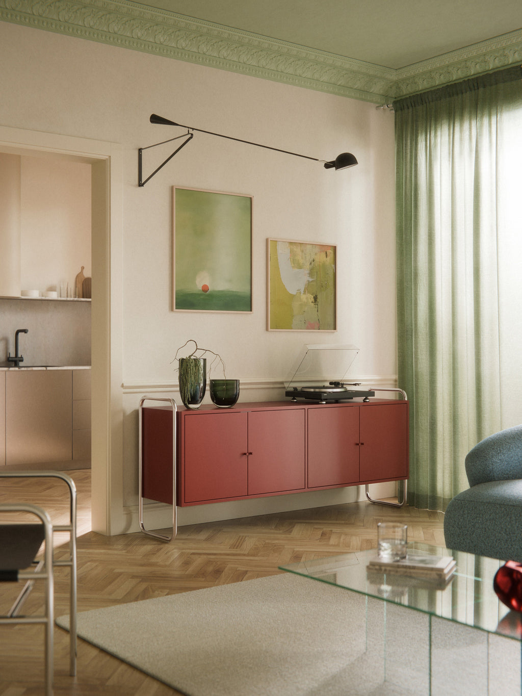 Metall-Sideboard Robyn