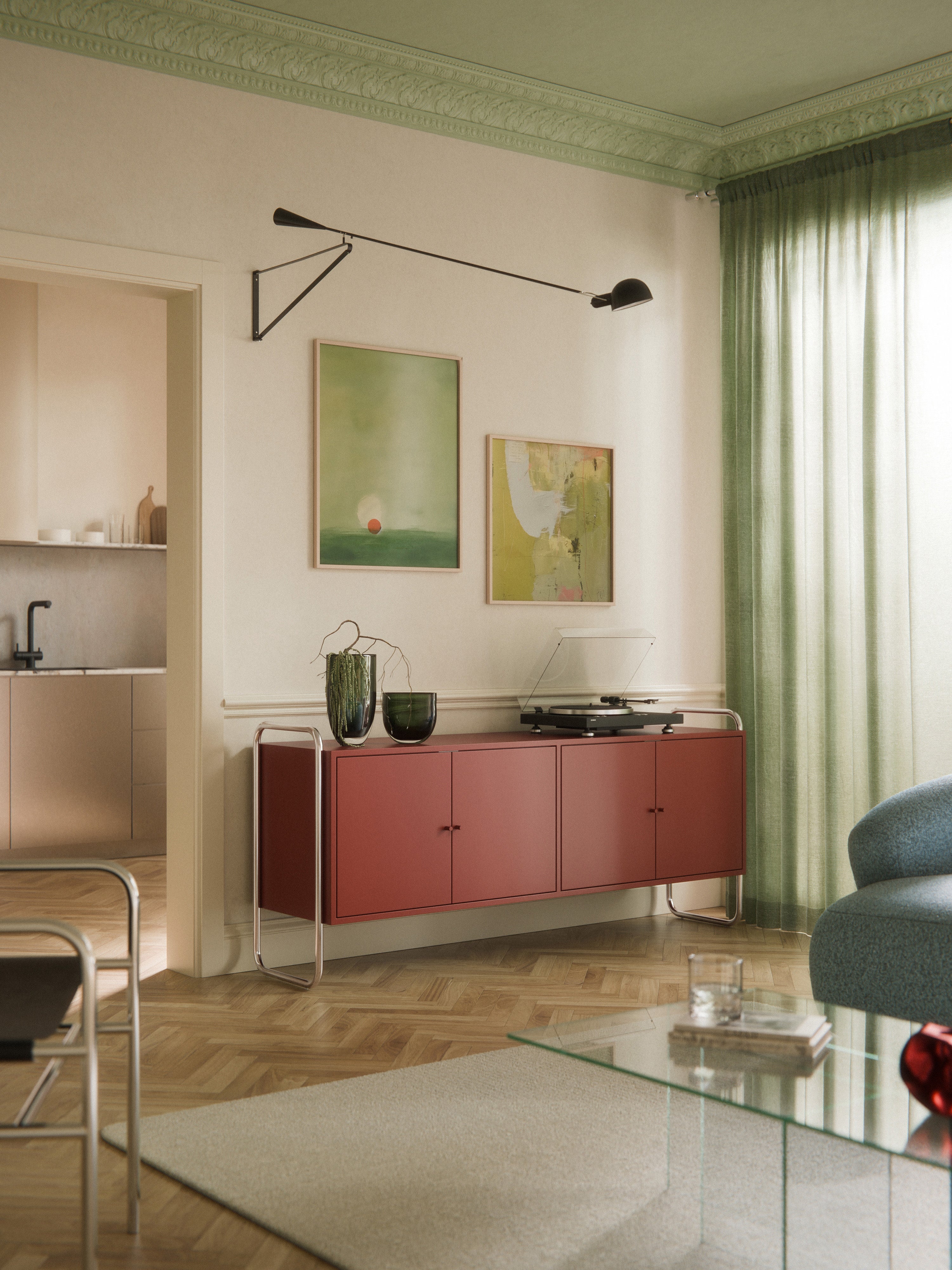 Metall-Sideboard Robyn
