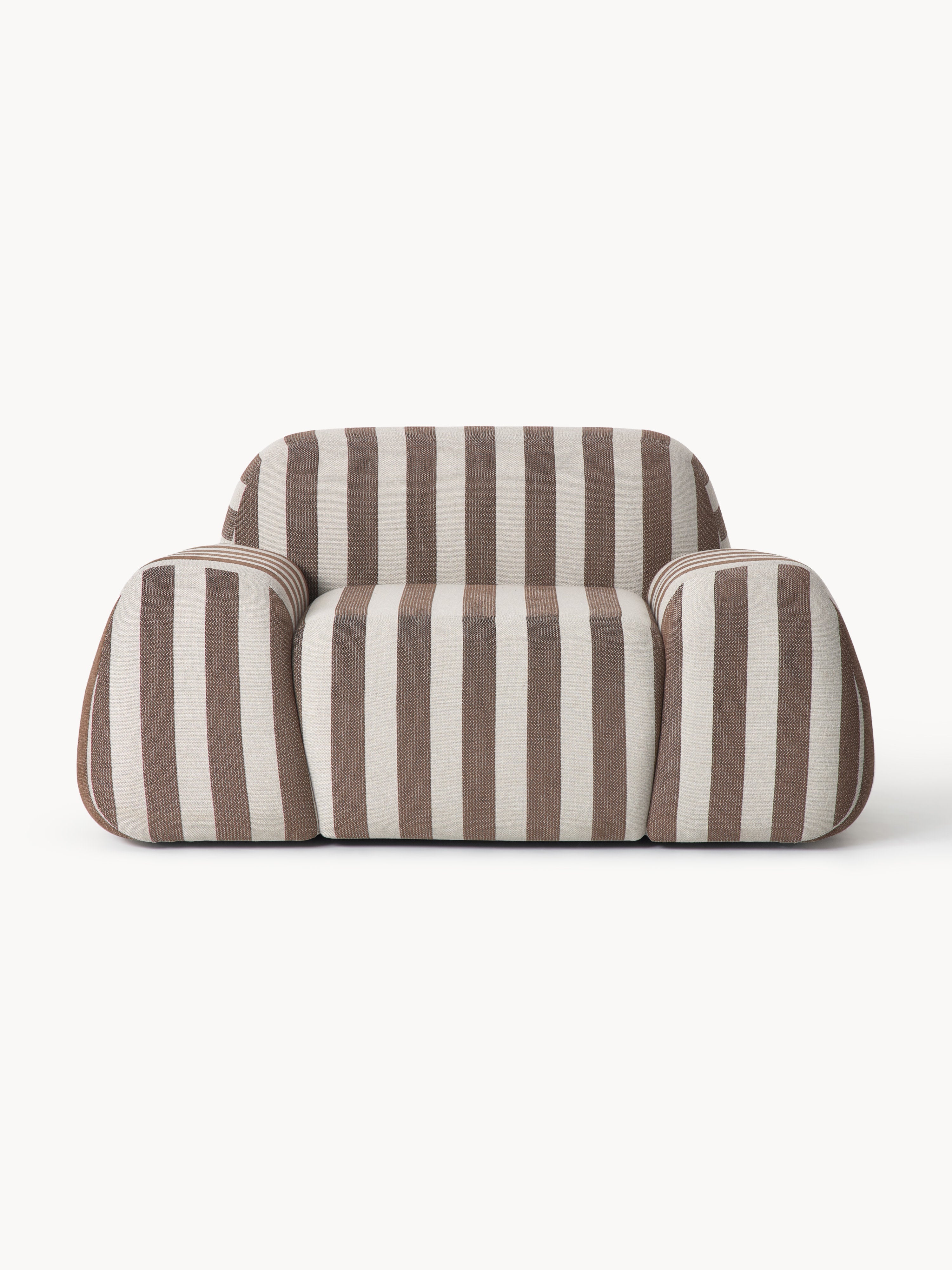 Gestreifter Loungesessel Wolke