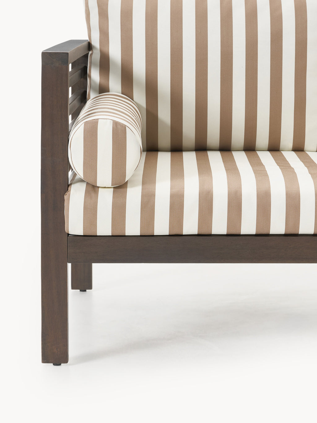 Garten-Loungesofa Bo (3-Sitzer) aus Akazienholz