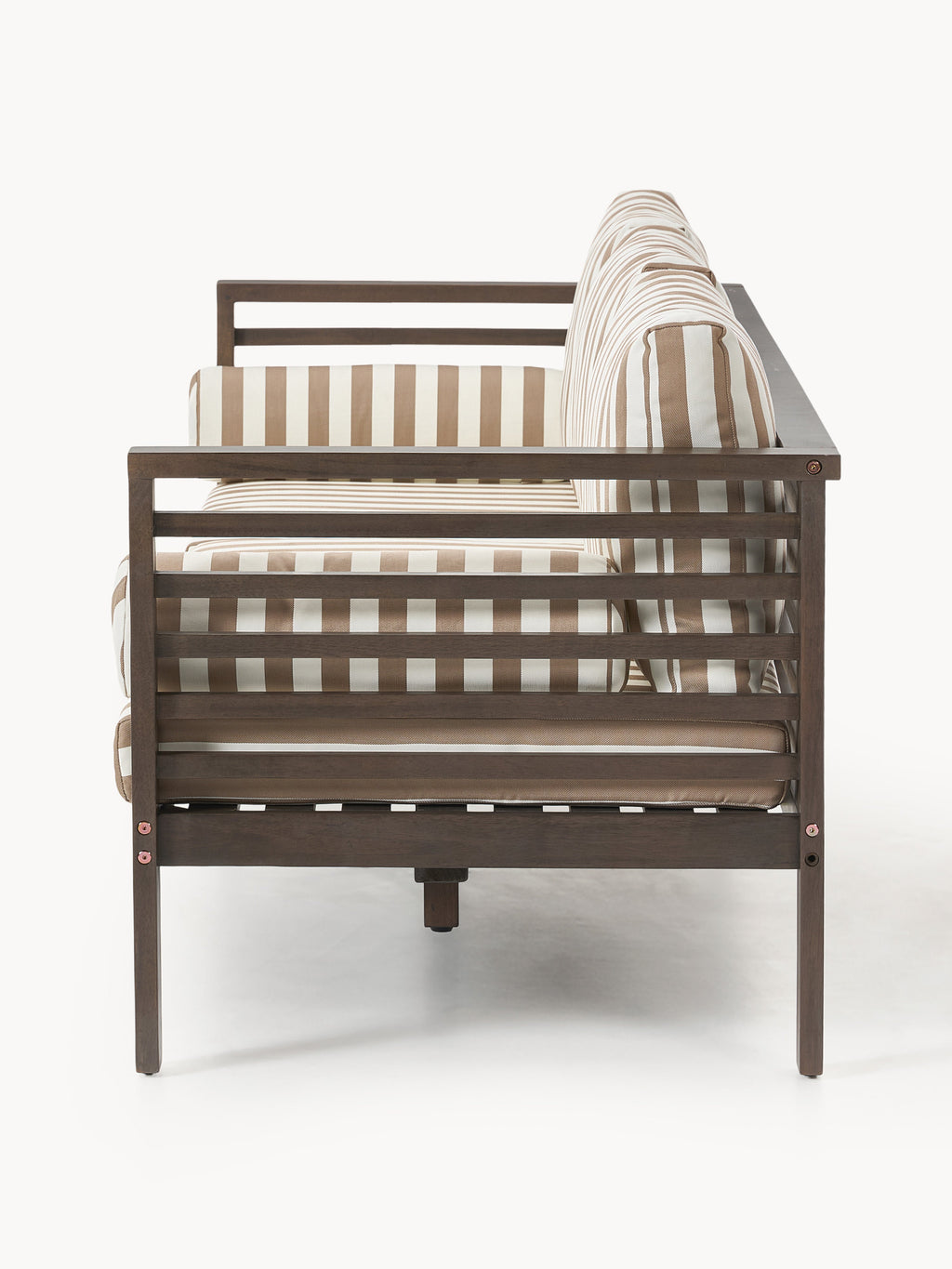 Garten-Loungesofa Bo (3-Sitzer) aus Akazienholz
