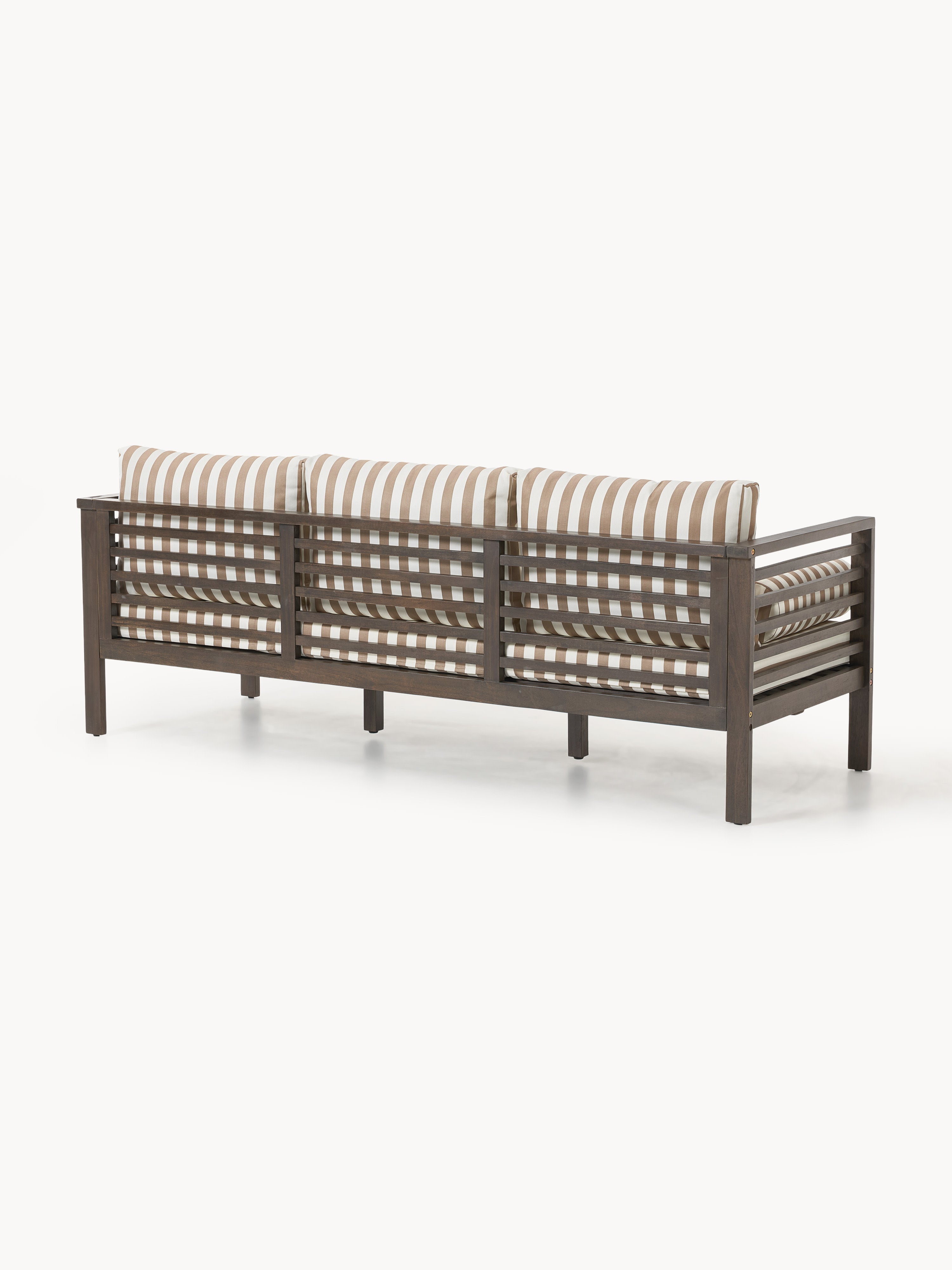 Garten-Loungesofa Bo (3-Sitzer) aus Akazienholz