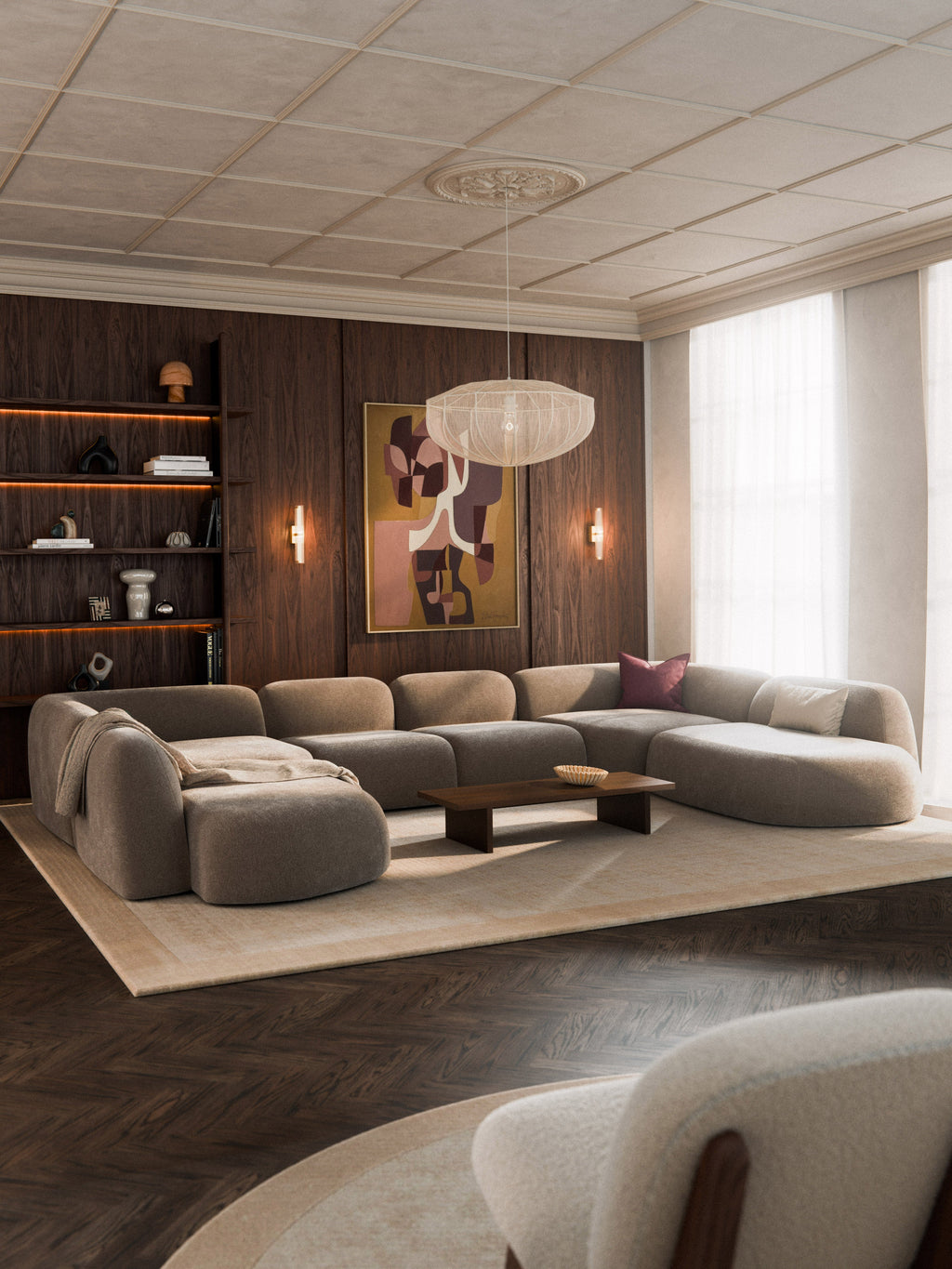 Modulares XL-Sofa Wolke