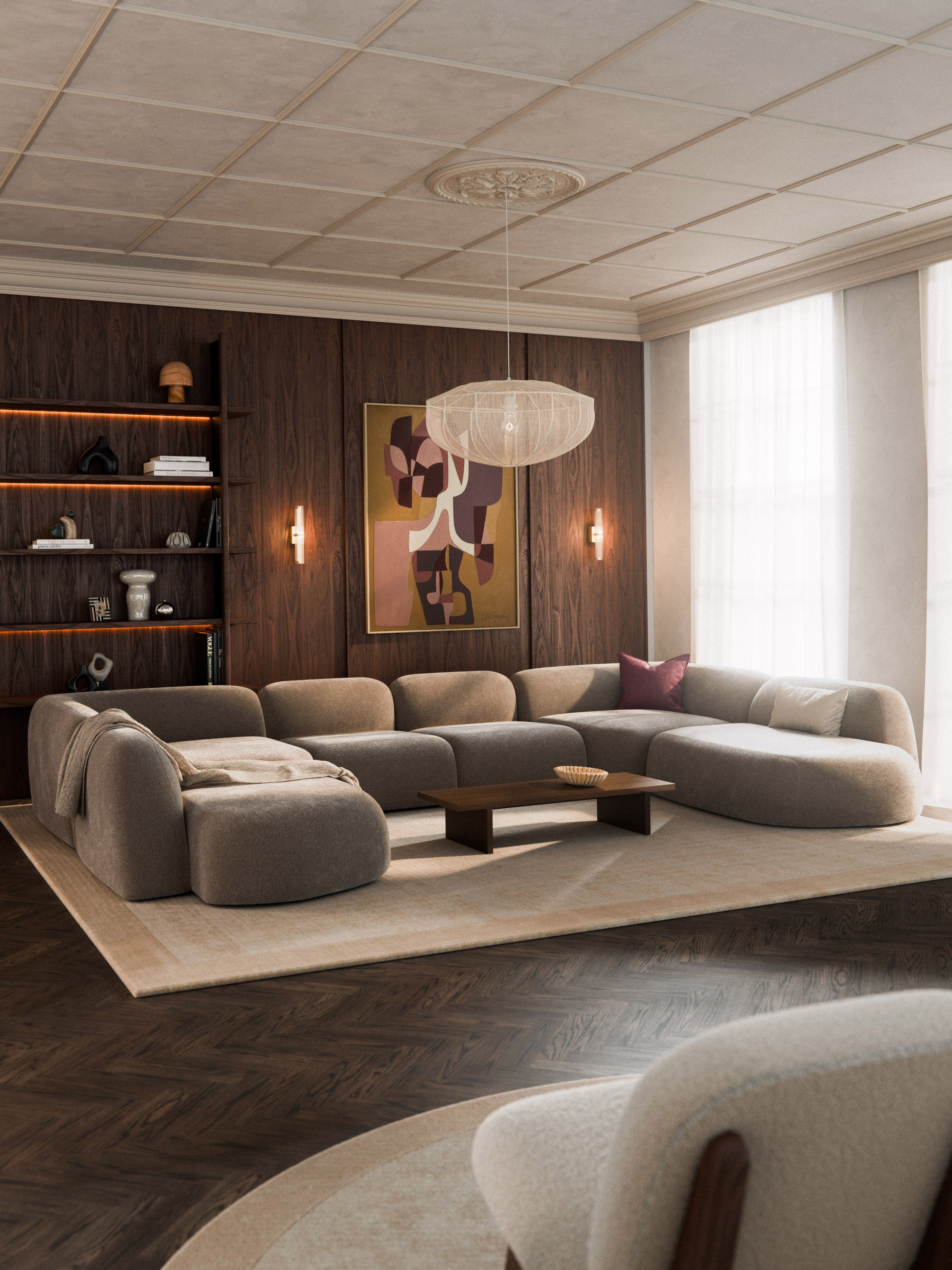 Modulares XL-Sofa Wolke