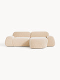 Galeriebild 1 - Modulares Bouclé-Ecksofa Wolke (3-Sitzer)