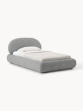 Galeriebild 1 - Bouclé-Polster-Einzelbett Alba