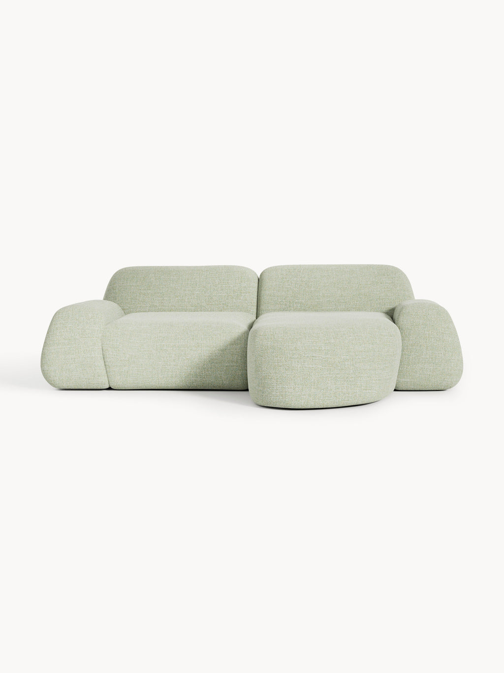 Galeriebild 1 - Modulares Bouclé-Ecksofa Wolke (3-Sitzer)