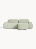 Galeriebild 1 - Modulares Bouclé-Ecksofa Wolke (3-Sitzer)