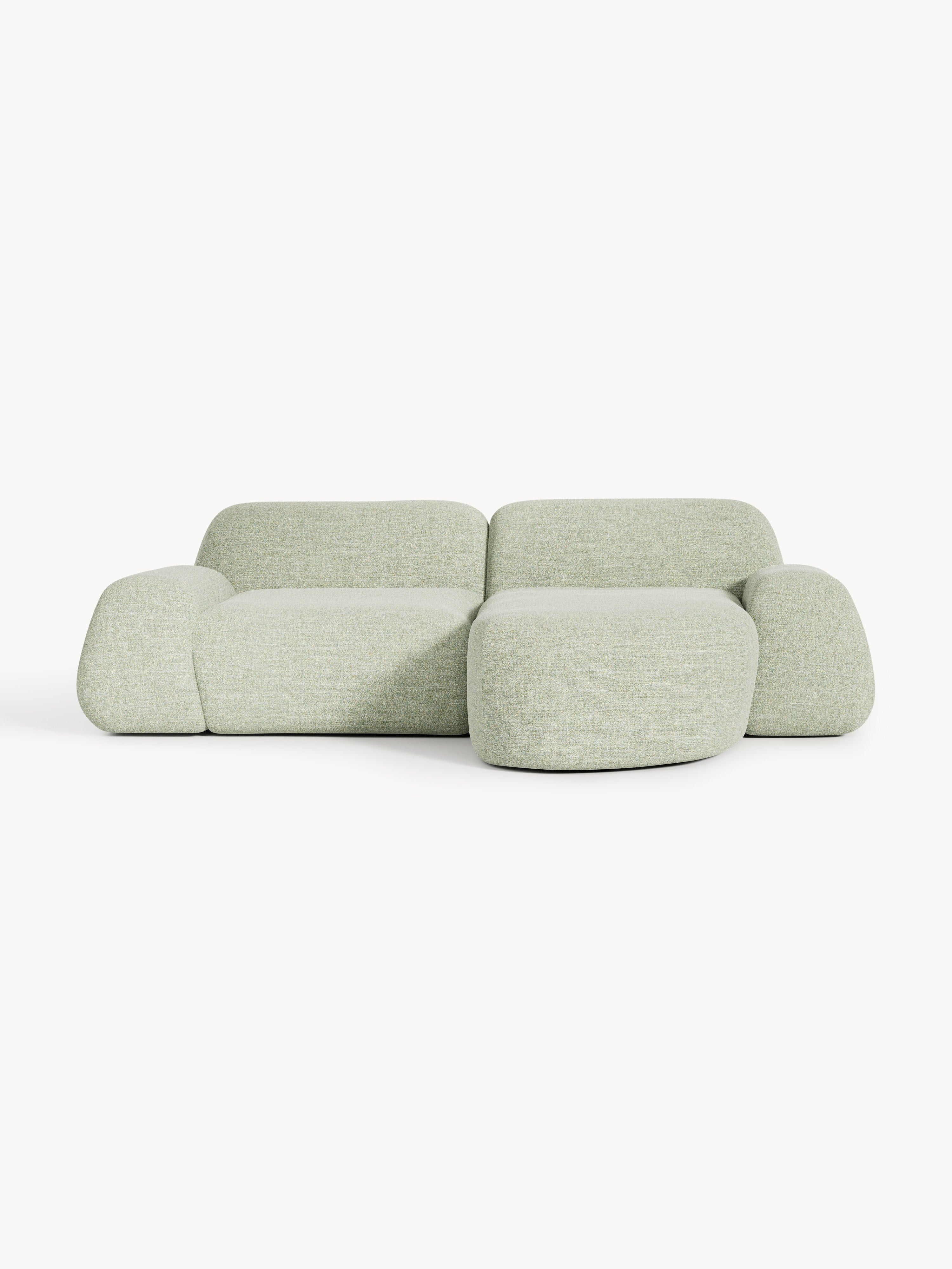 Galeriebild 1 - Modulares Bouclé-Ecksofa Wolke (3-Sitzer)