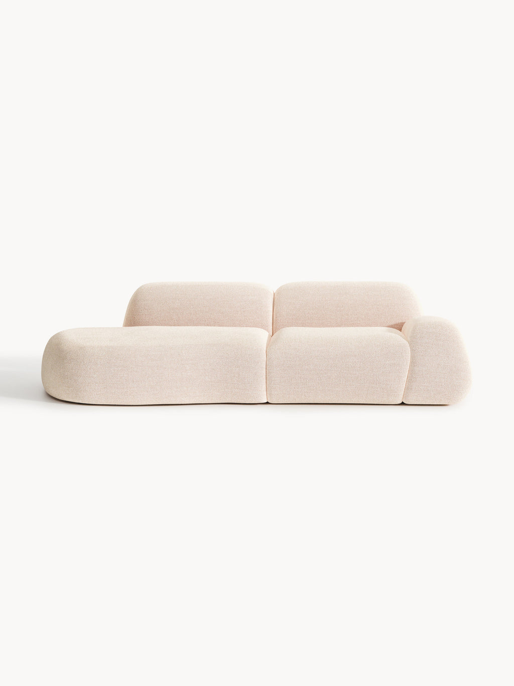 Galeriebild 1 - Modulare Bouclé-Chaise Wolke (3-Sitzer)