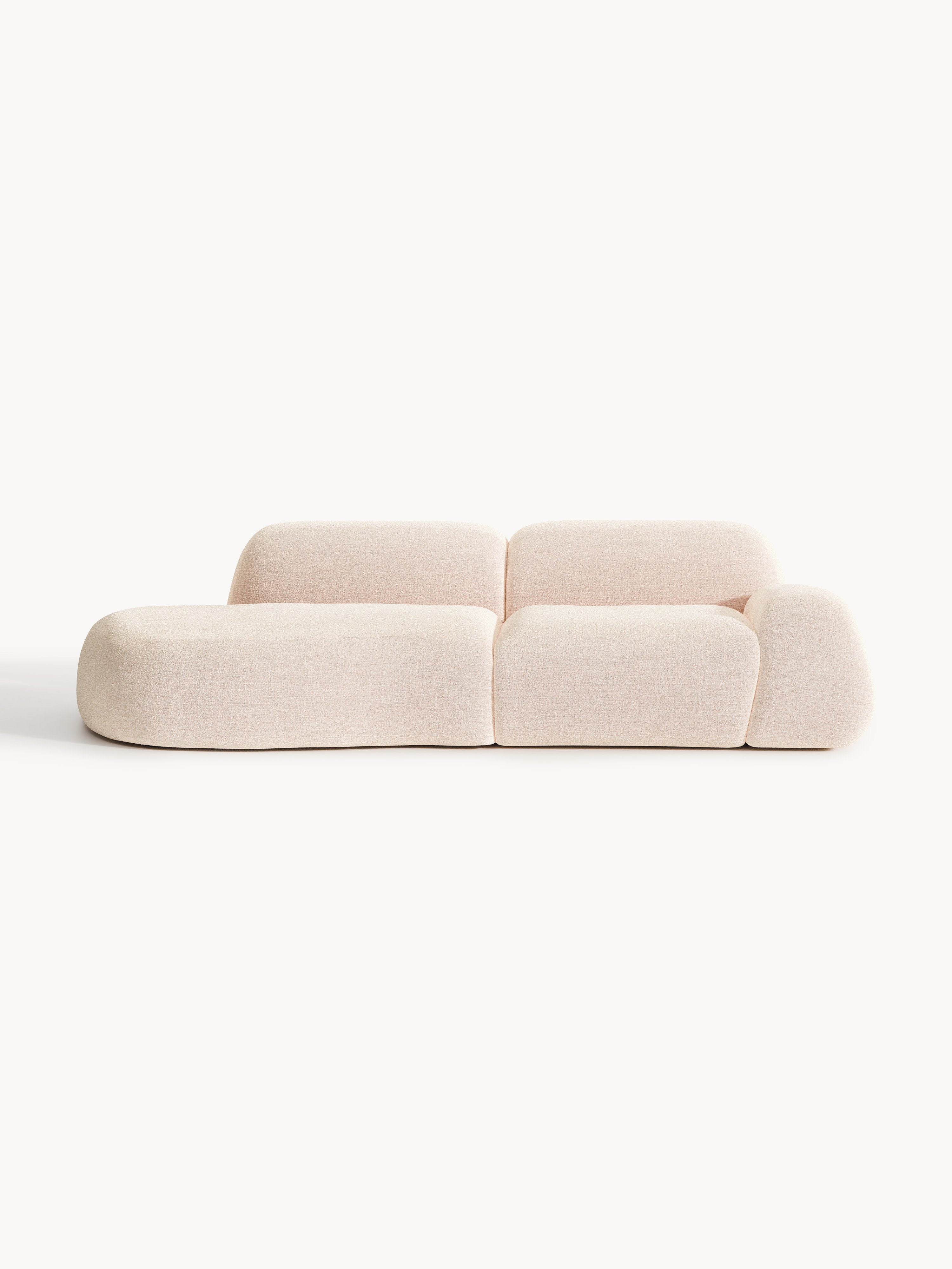 Galeriebild 1 - Modulare Bouclé-Chaise Wolke (3-Sitzer)