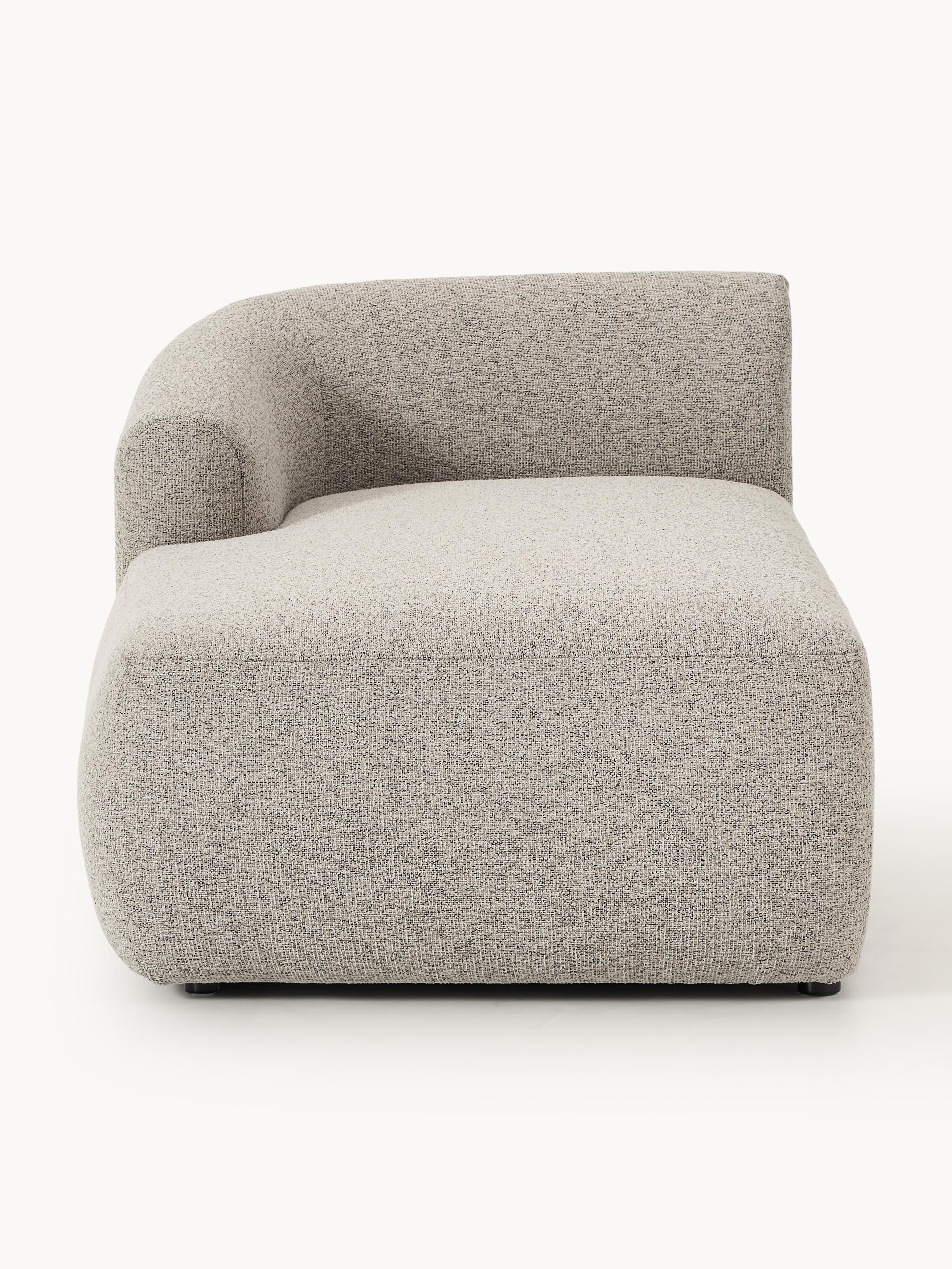 Bouclé-Chaise-Eckmodul Sofia