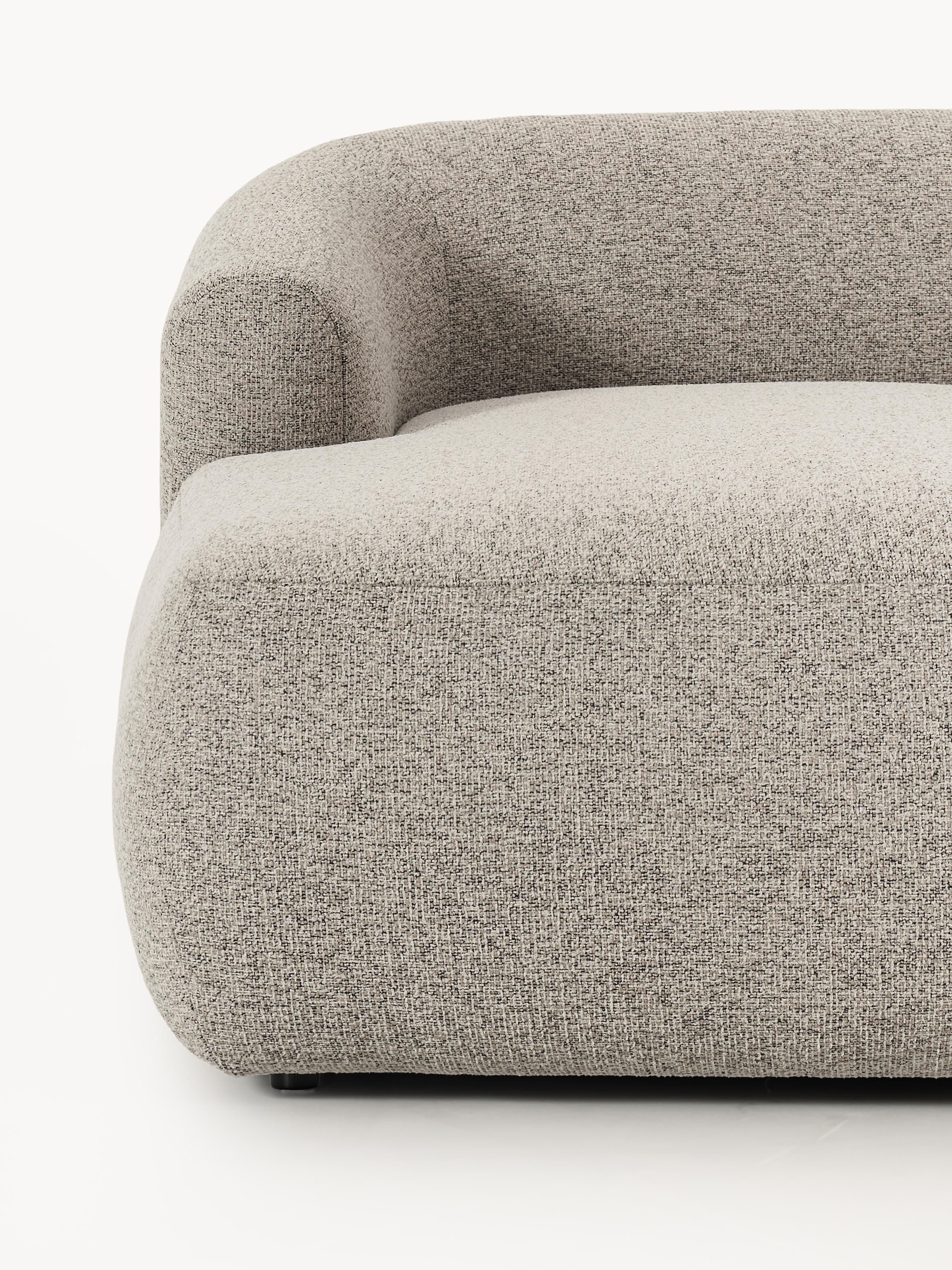 Bouclé-Chaise-Eckmodul Sofia