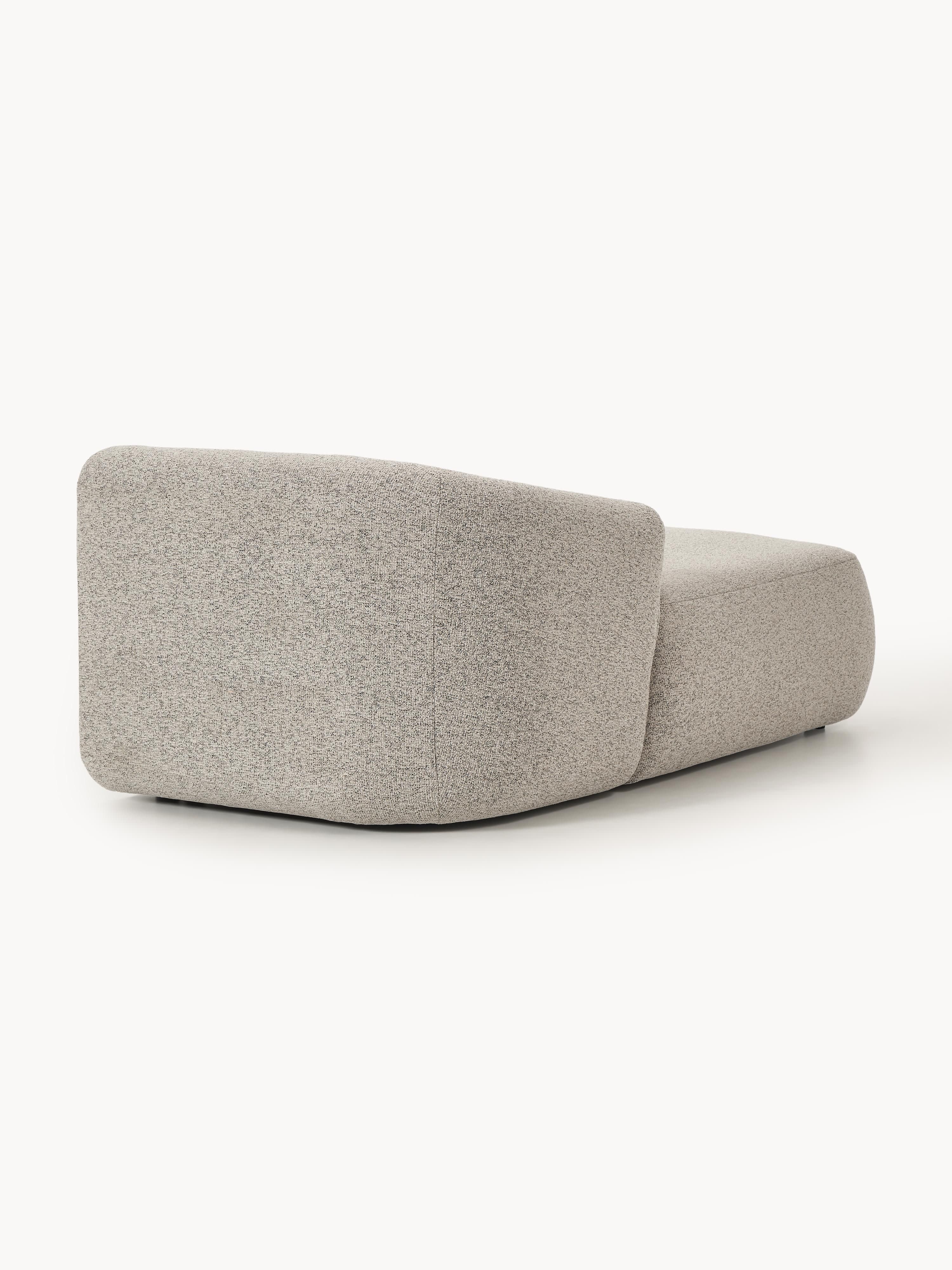 Bouclé-Chaise-Eckmodul Sofia