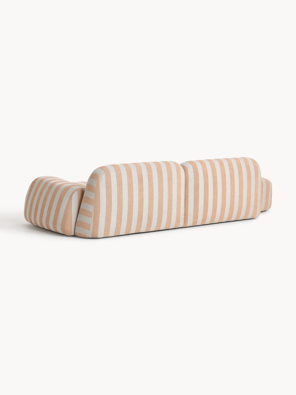 Modulares Gestreiftes Sofa Wolke (3-Sitzer)
