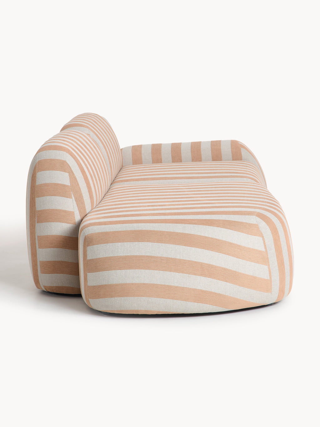 Modulares Gestreiftes Sofa Wolke (3-Sitzer)