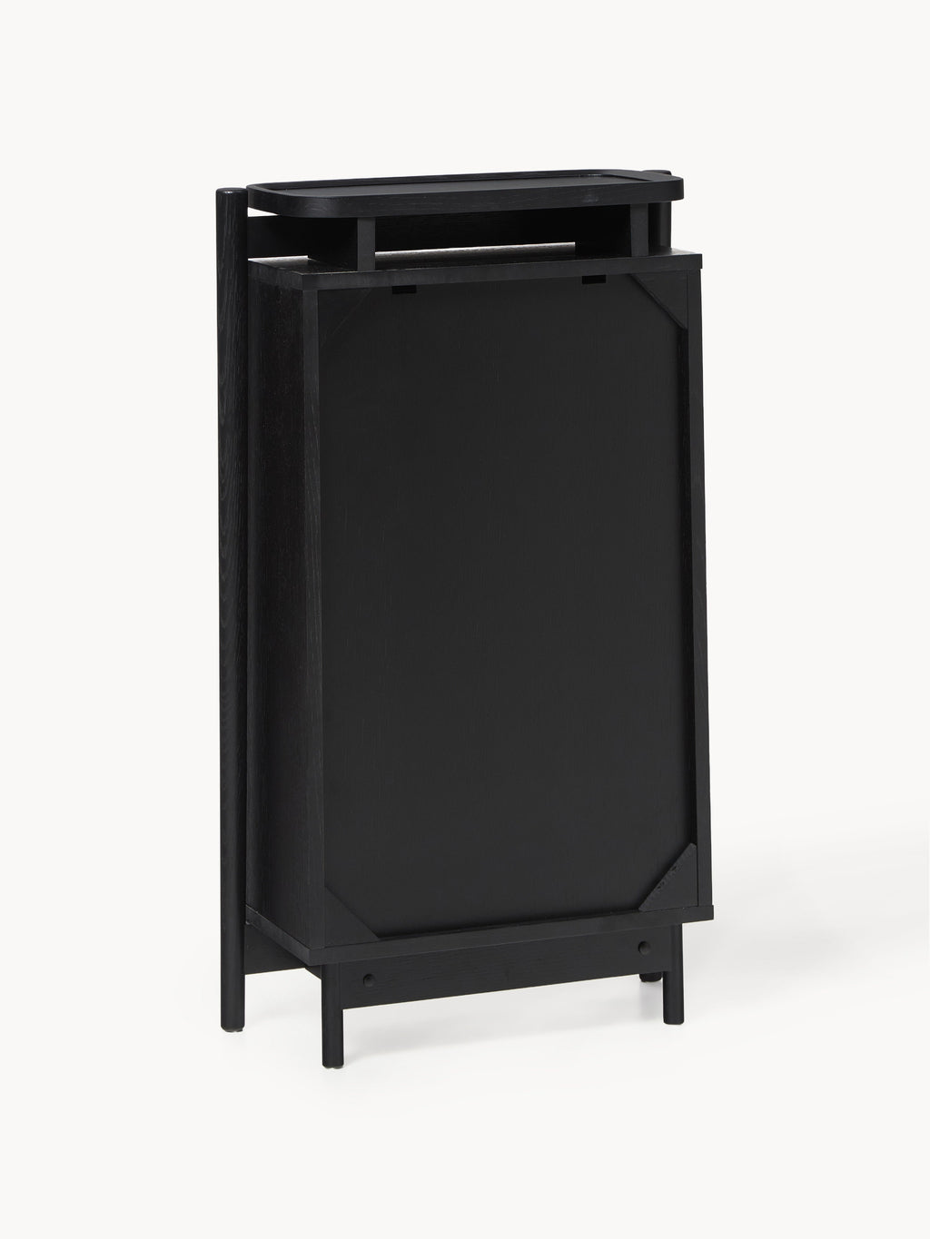 Holz-Schuhschrank Libby mit Klappfächern