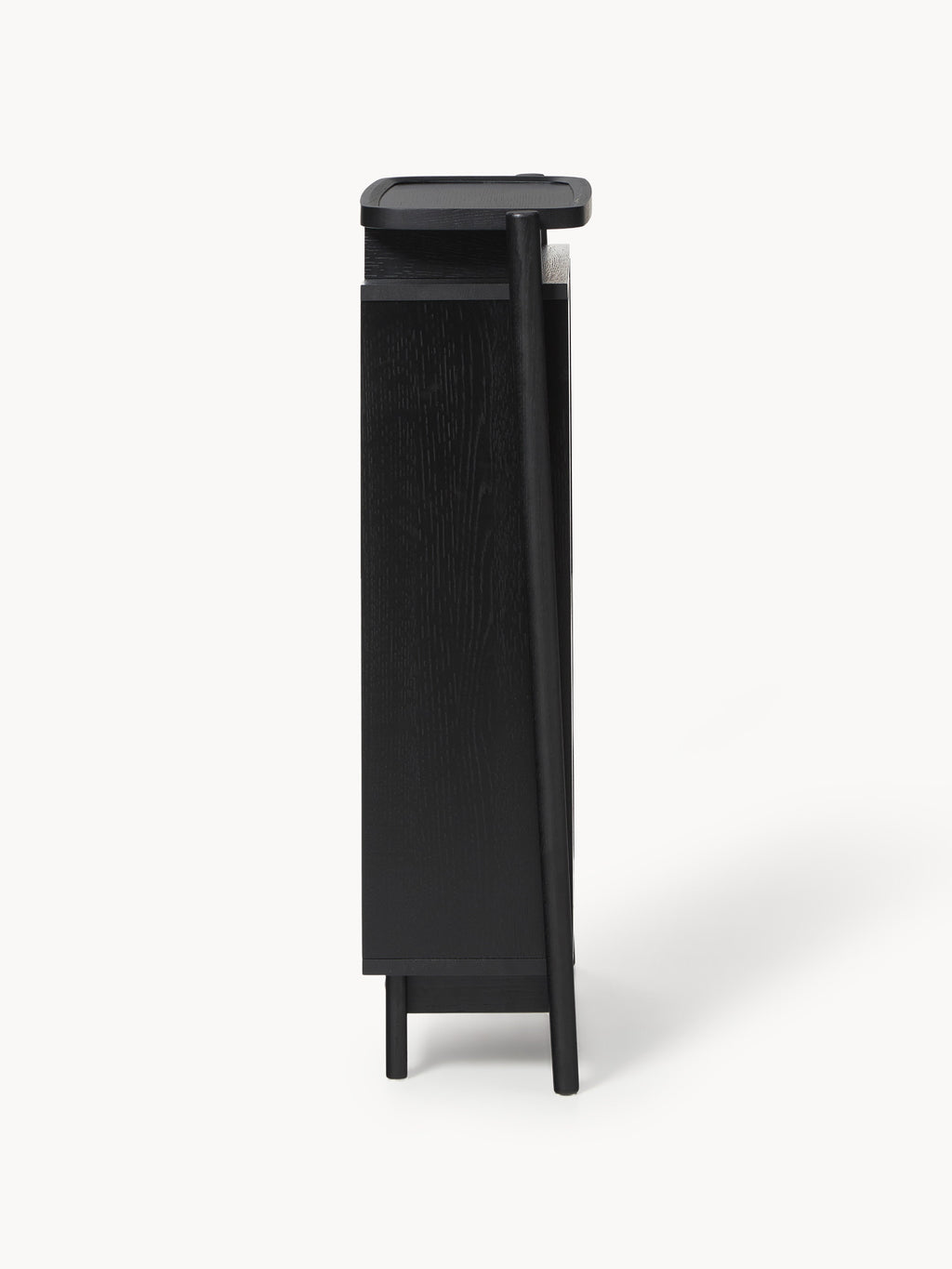 Holz-Schuhschrank Libby mit Klappfächern