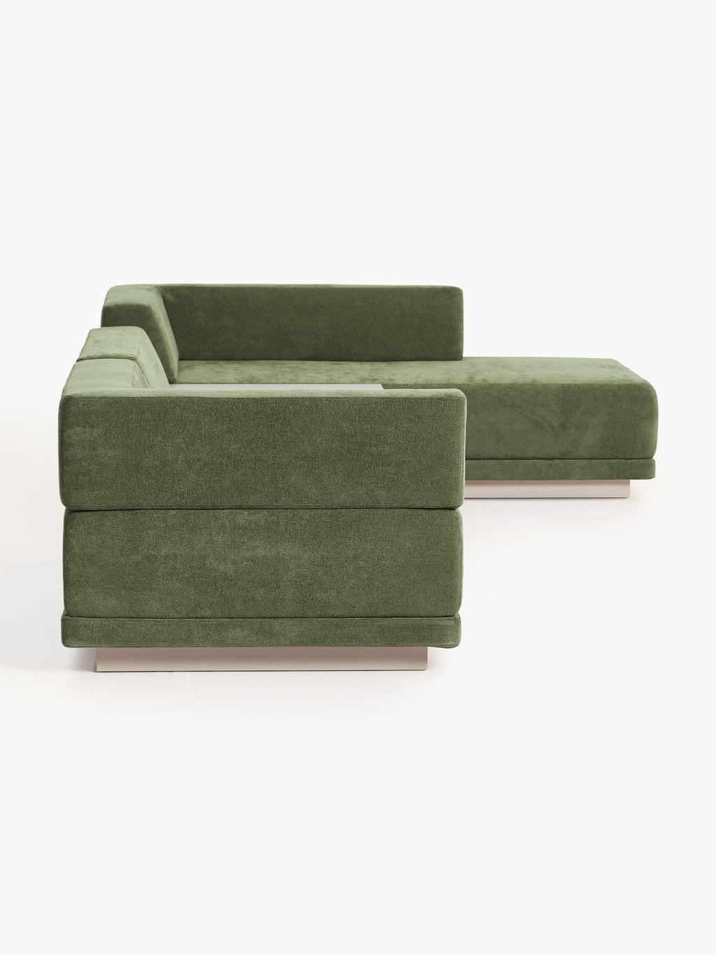 Modulares Ecksofa Colin (4-Sitzer) mit Couchtisch