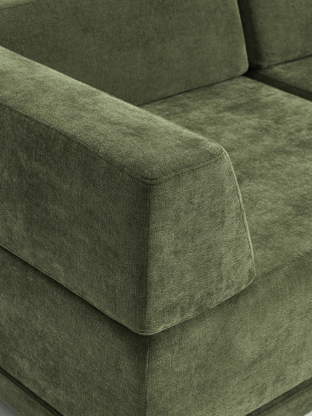 Modulares Ecksofa Colin (4-Sitzer) mit Couchtisch