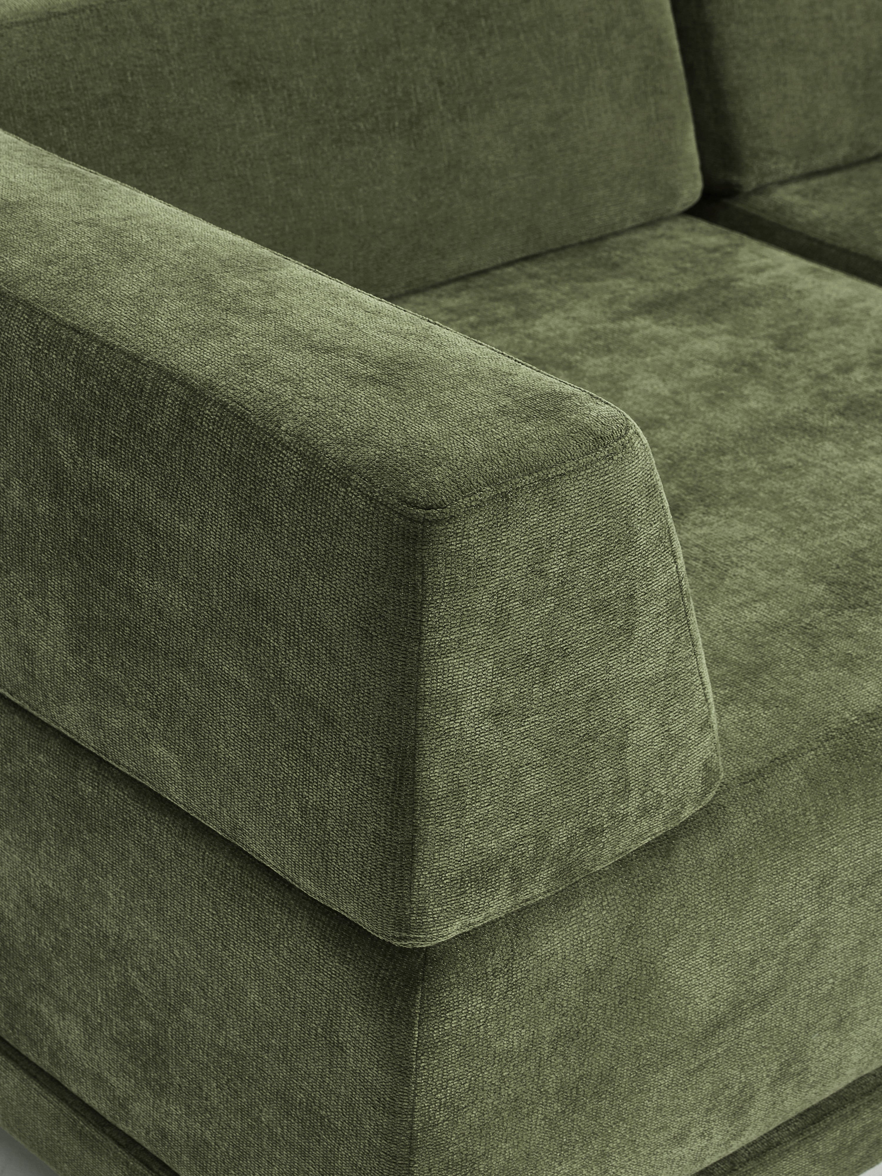 Modulares Ecksofa Colin (4-Sitzer) mit Couchtisch