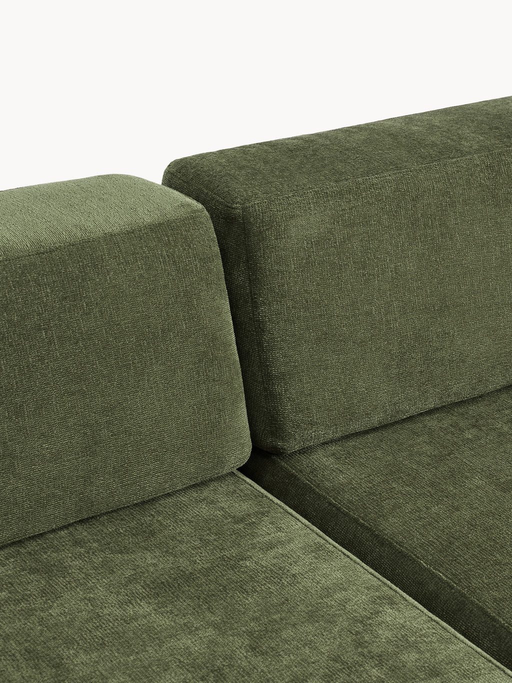 Modulares Ecksofa Colin (4-Sitzer) mit Couchtisch