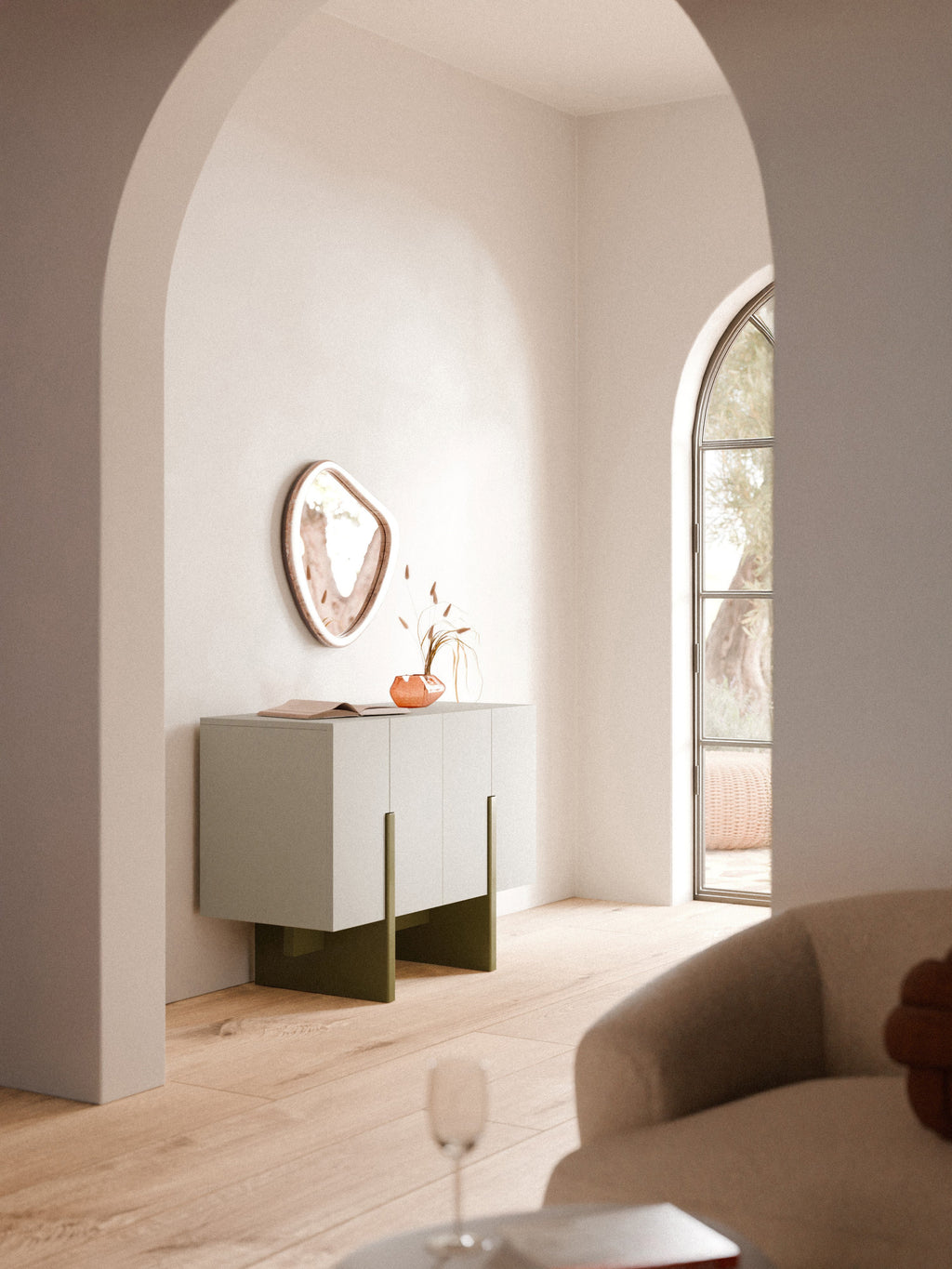 Holz-Sideboard Dado