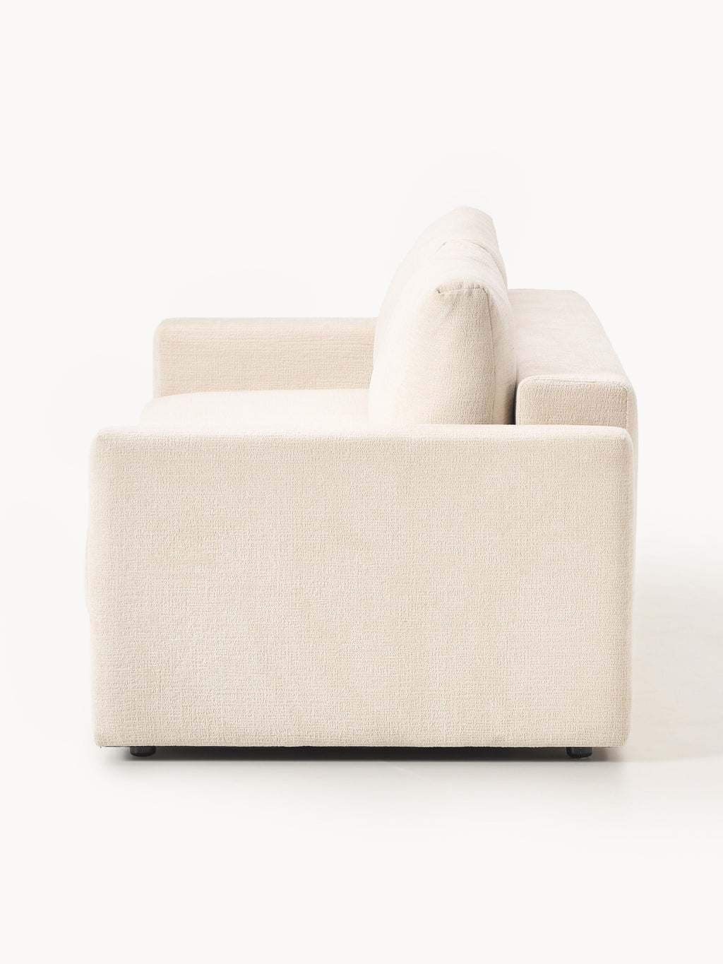 Samt-Schlafsofa Tasha (3-Sitzer) mit Stauraum