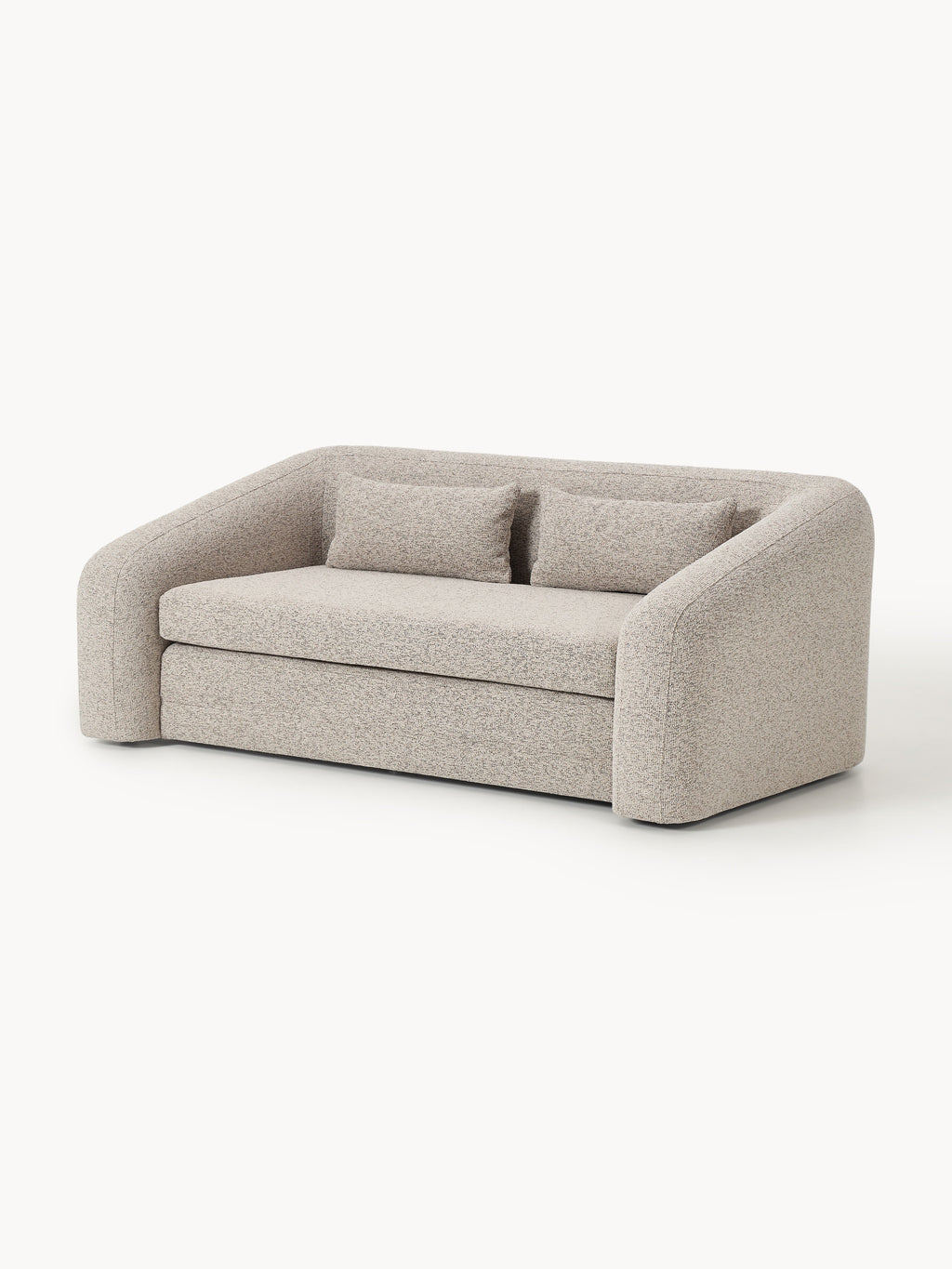 Bouclé-Schlafsofa Eliot (2-Sitzer)