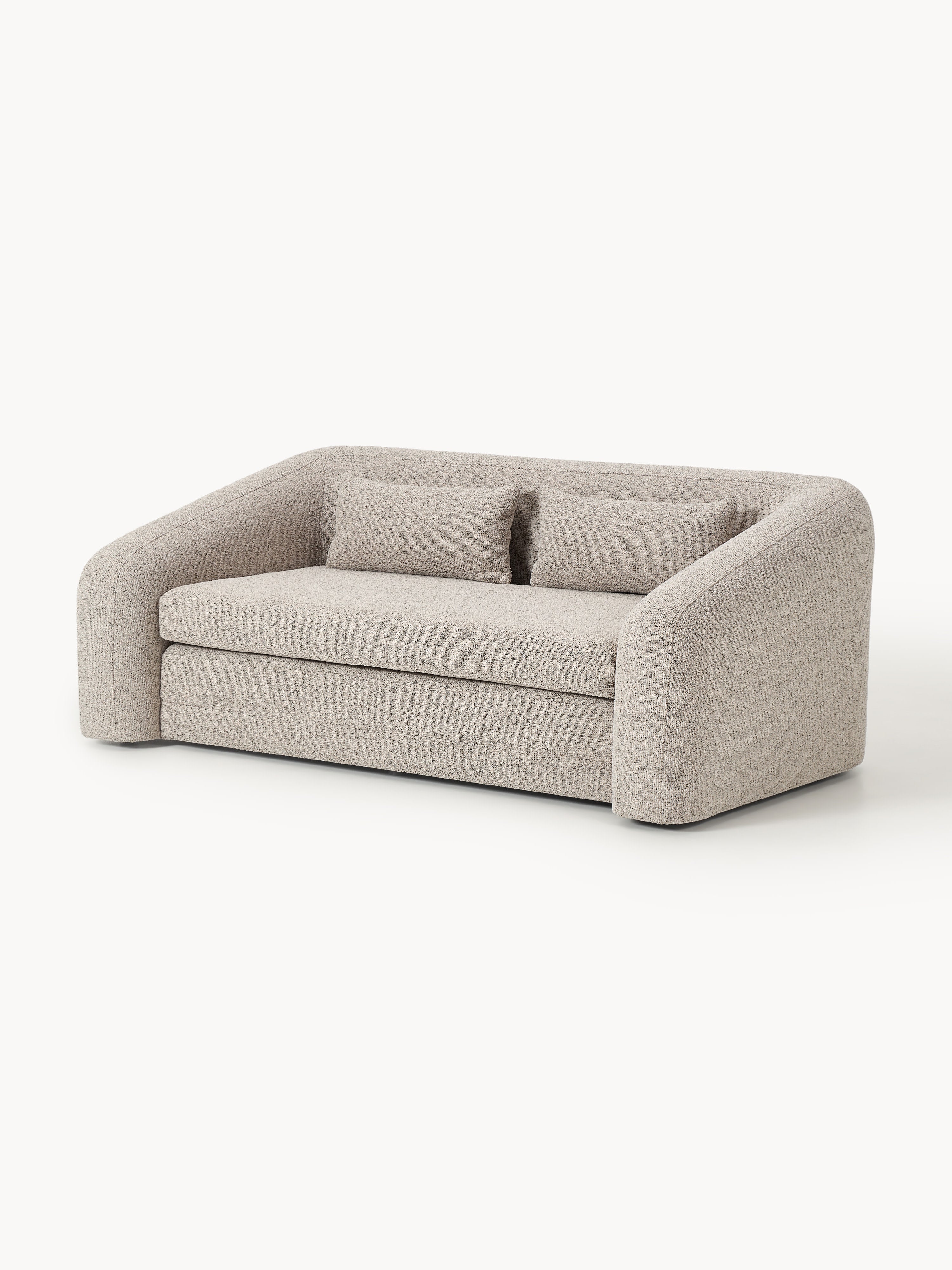 Bouclé-Schlafsofa Eliot (2-Sitzer)