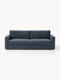 Galeriebild 1 - Samt-Schlafsofa Tasha (3-Sitzer) mit Stauraum