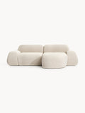 Galeriebild 1 - Modulares Bouclé-Ecksofa Wolke (3-Sitzer)