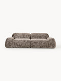 Modulares Teddy-Bouclé-Sofa Wolke (3-Sitzer)