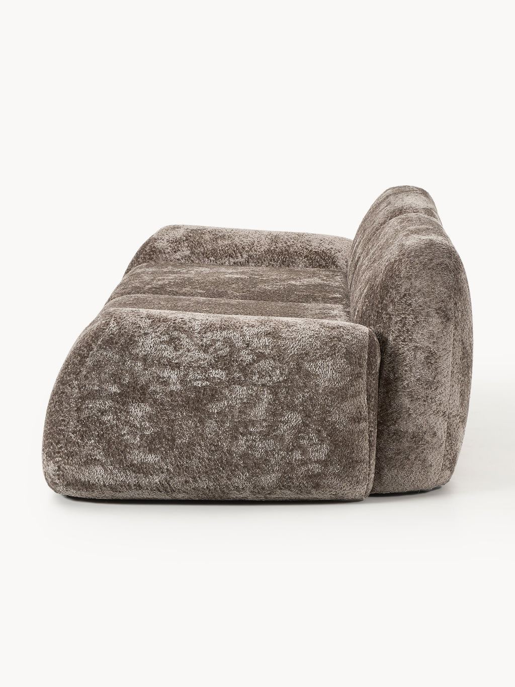 Modulares Teddy-Bouclé-Sofa Wolke (3-Sitzer)