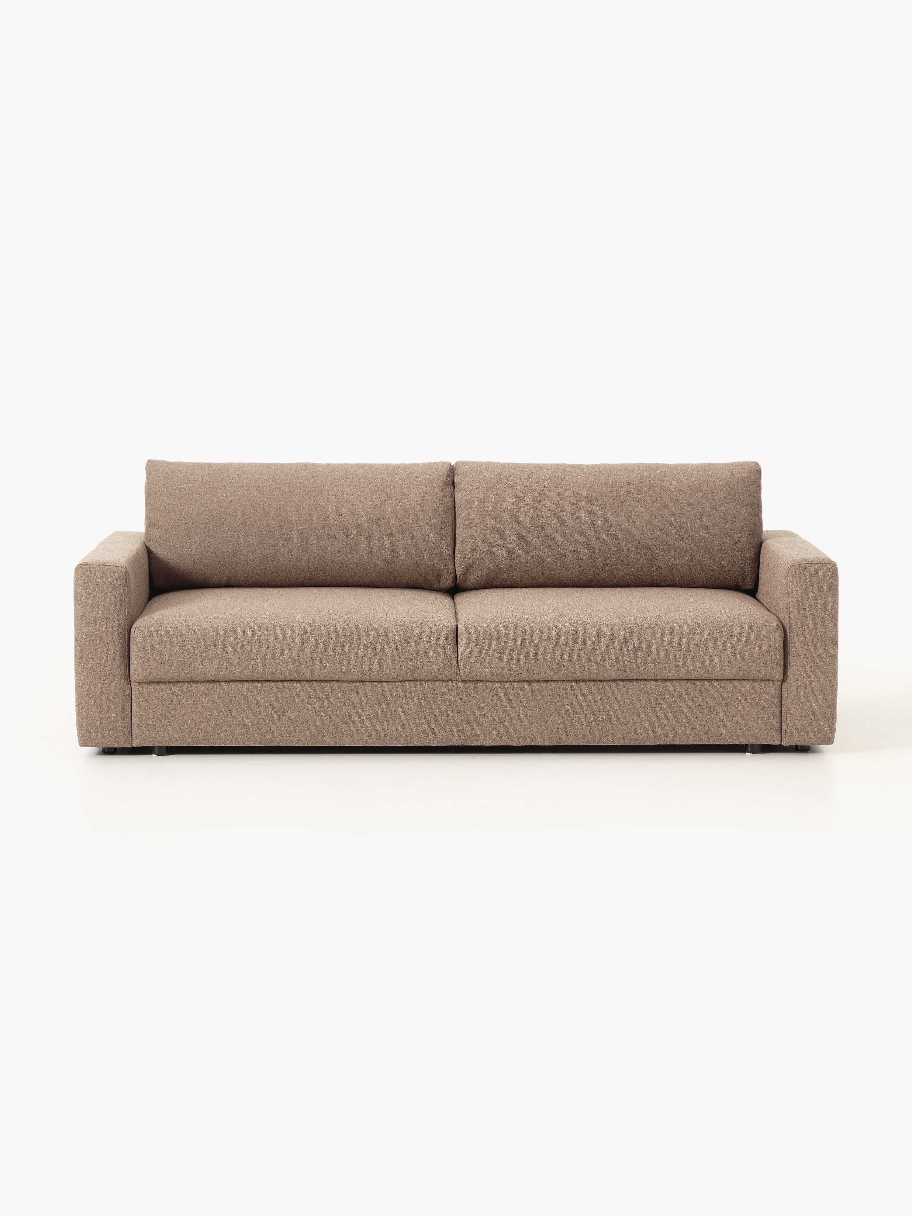 Galeriebild 1 - Bouclé-Schlafsofa Tasha (3-Sitzer) mit Stauraum