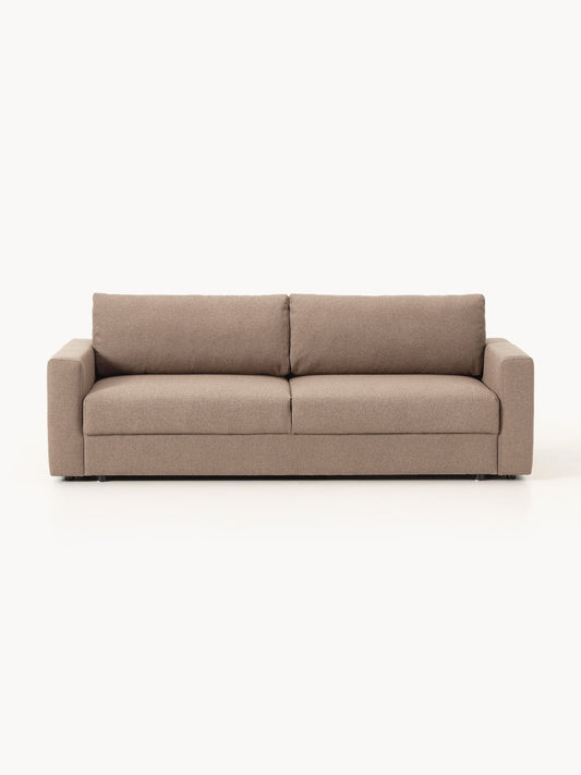 Galeriebild 1 - Bouclé-Schlafsofa Tasha (3-Sitzer) mit Stauraum