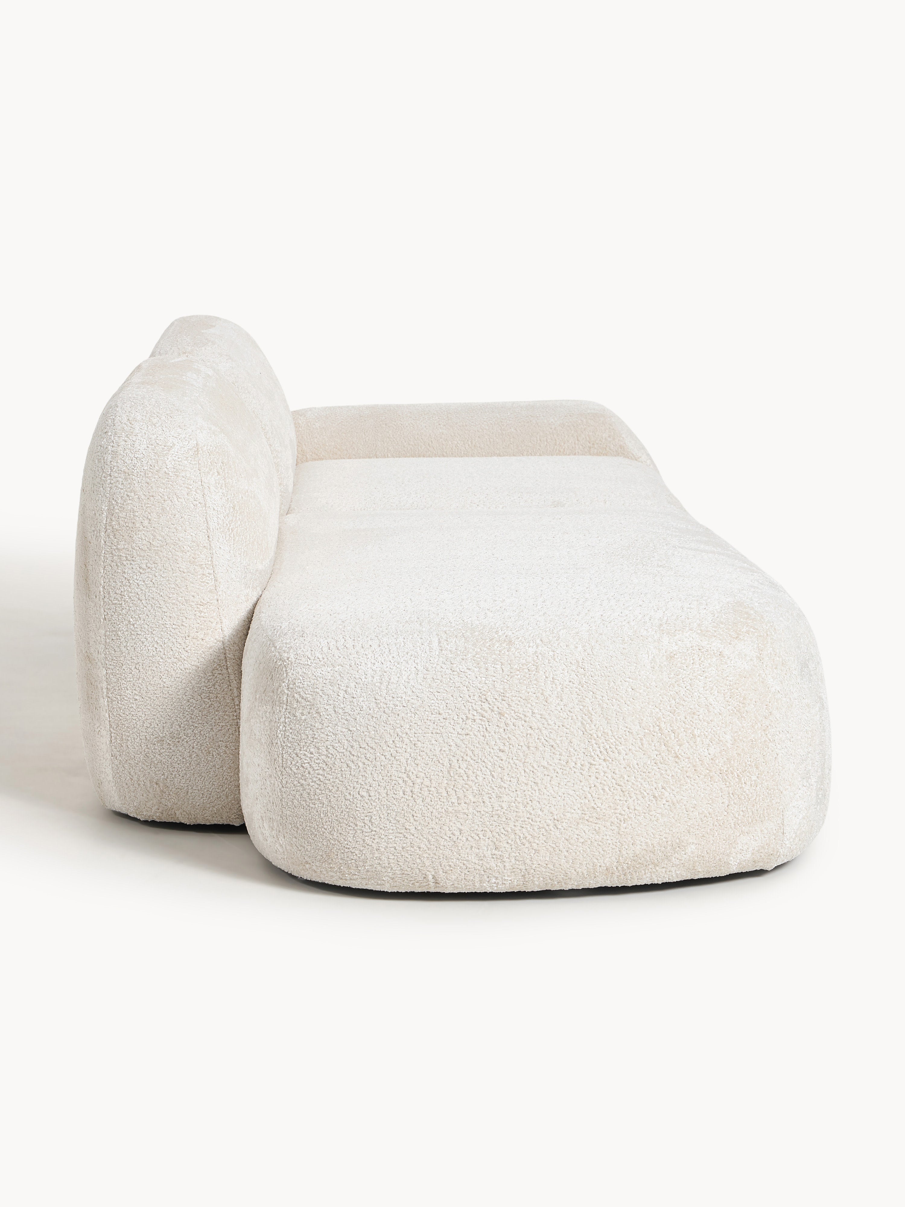Modulare Teddy-Bouclé-Chaise Wolke (3-Sitzer)
