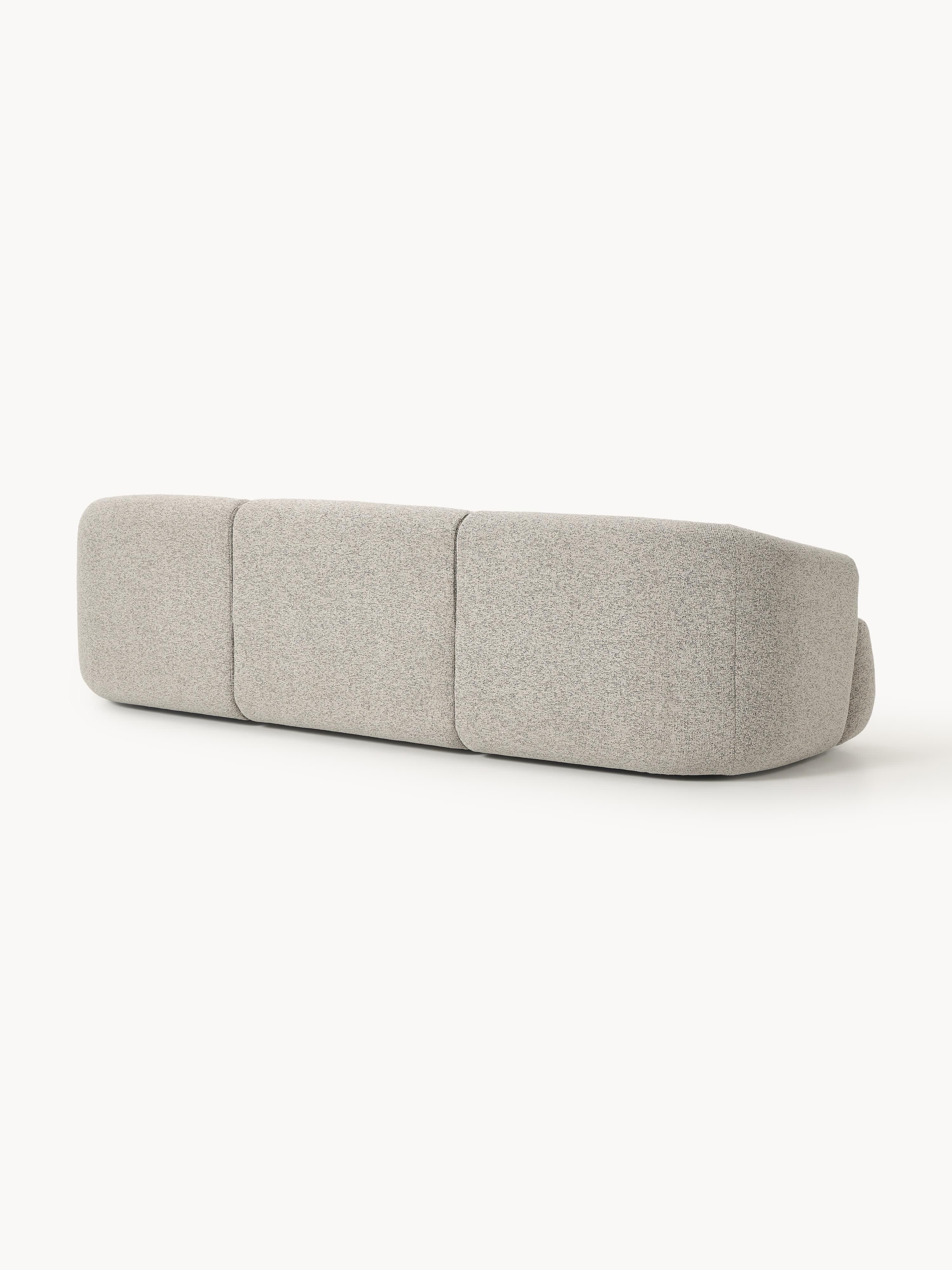 Modulares Bouclé-Sofa Sofia (3-Sitzer)