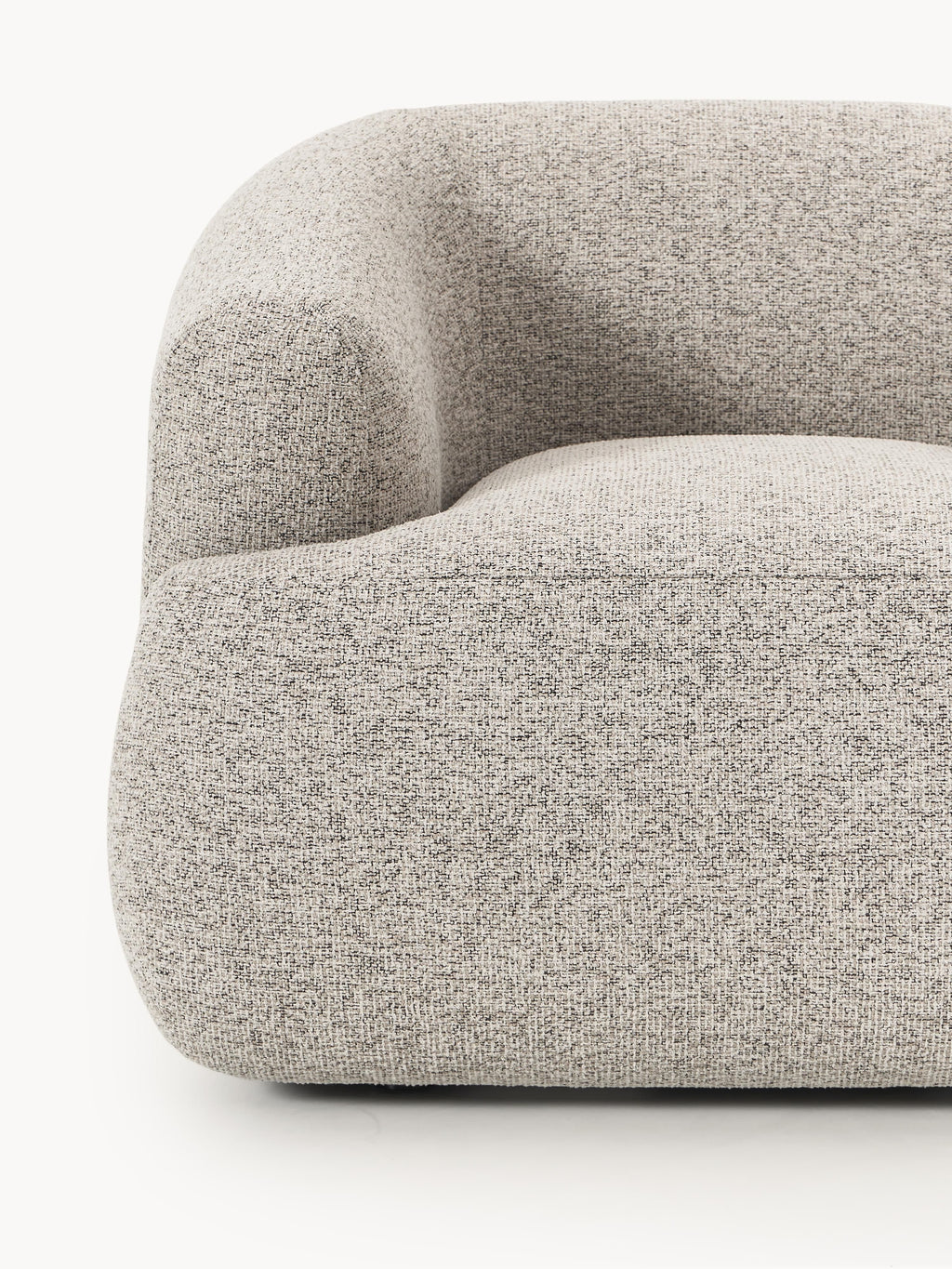 Modulares Bouclé-Sofa Sofia (3-Sitzer)