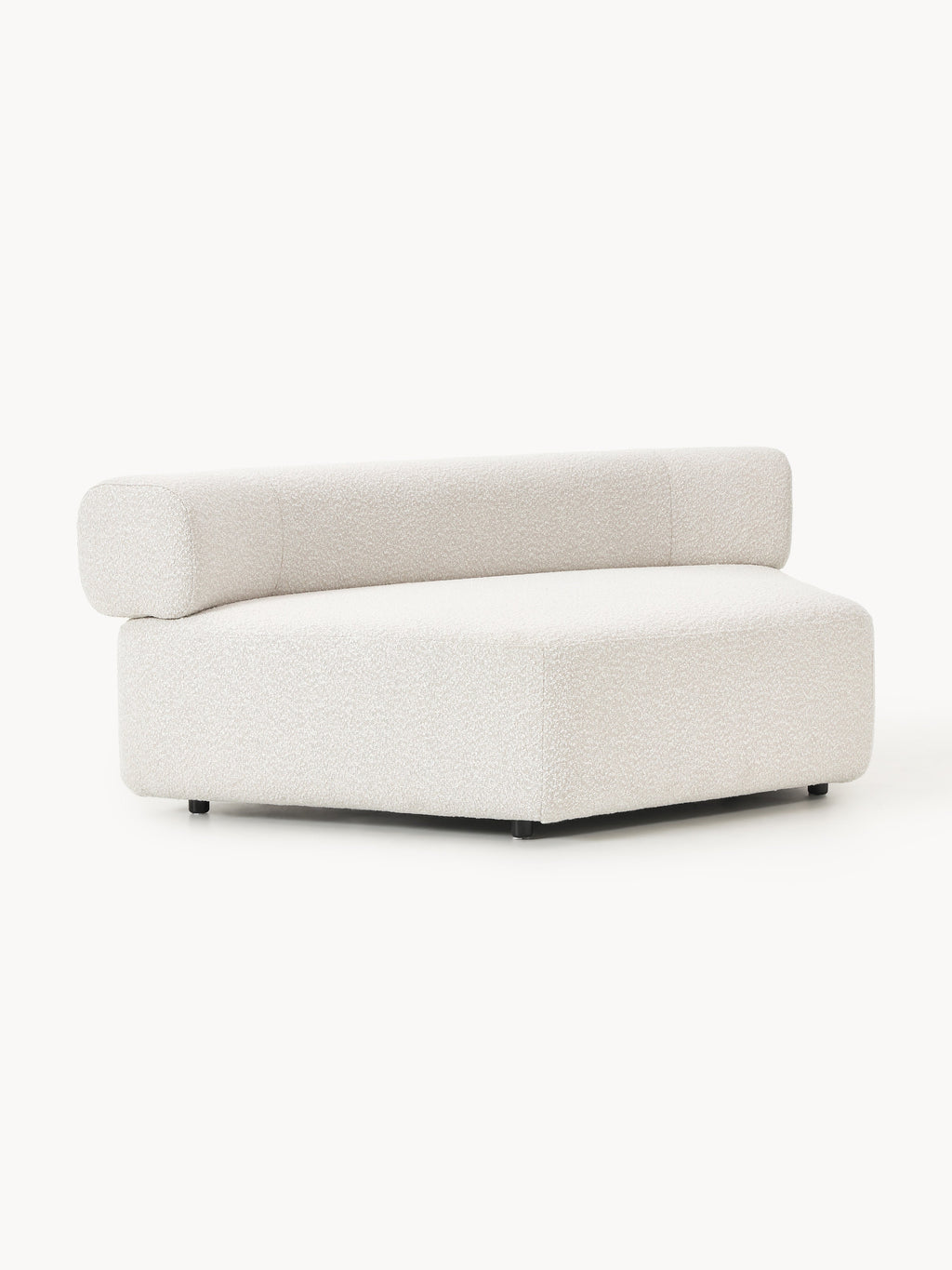 Rundes Bouclé-Eckmodul Anton